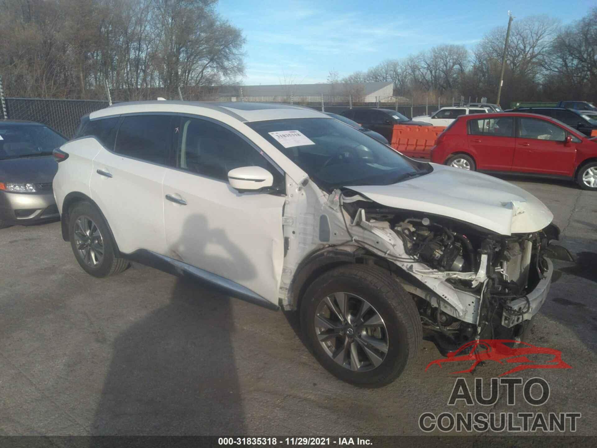 NISSAN MURANO 2017 - 5N1AZ2MH6HN194517