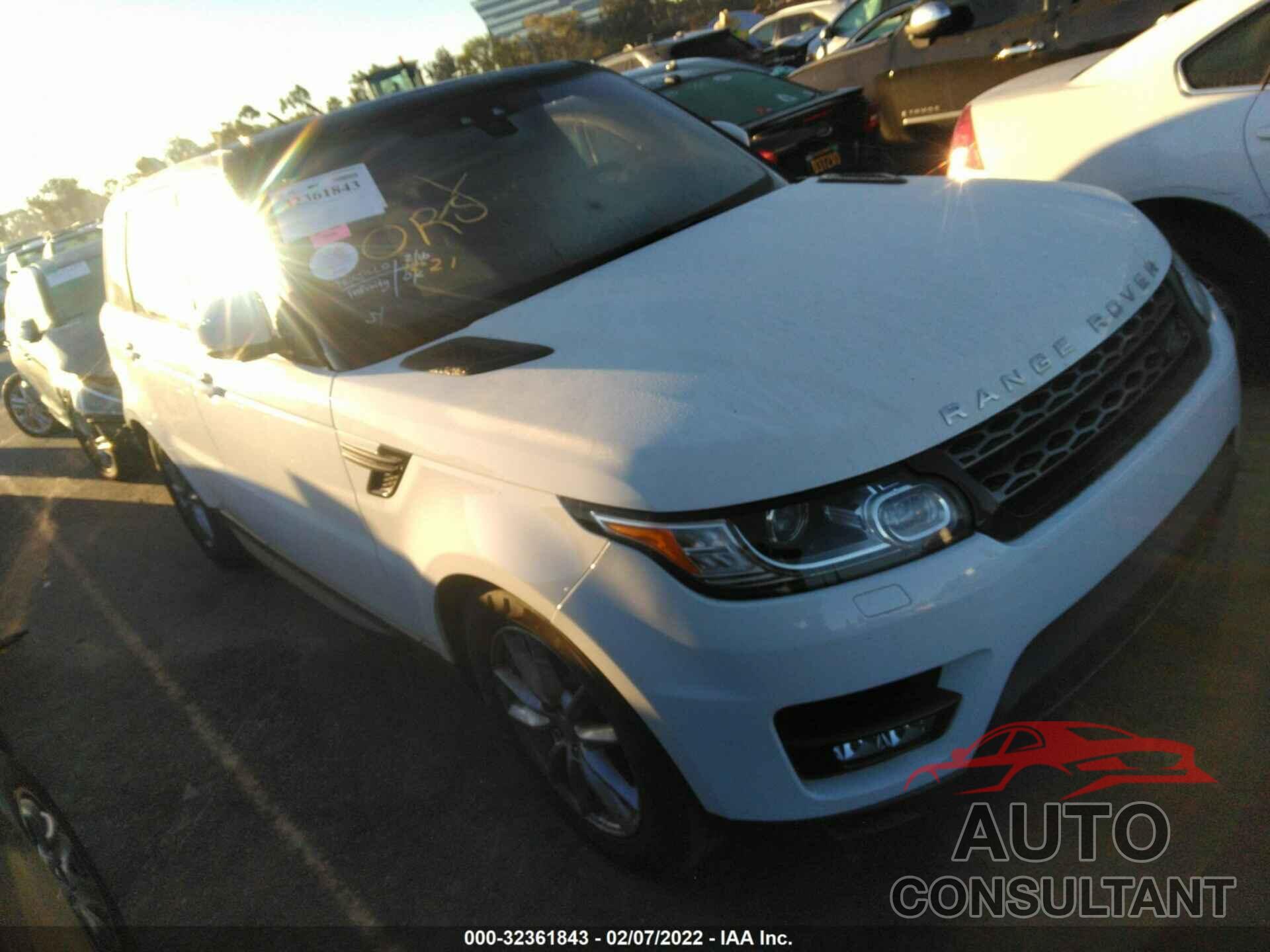 LAND ROVER RANGE ROVER SPORT 2017 - SALWG2FVXHA148904