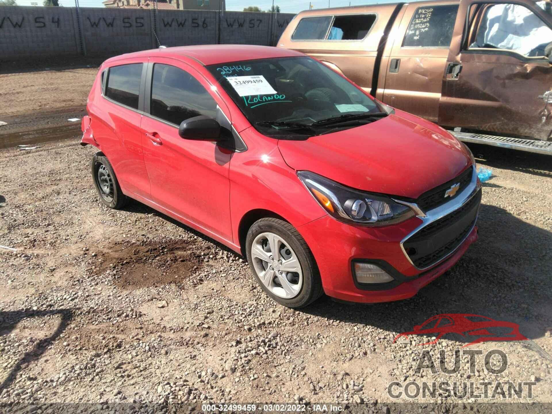 CHEVROLET SPARK 2021 - KL8CB6SA4MC738378