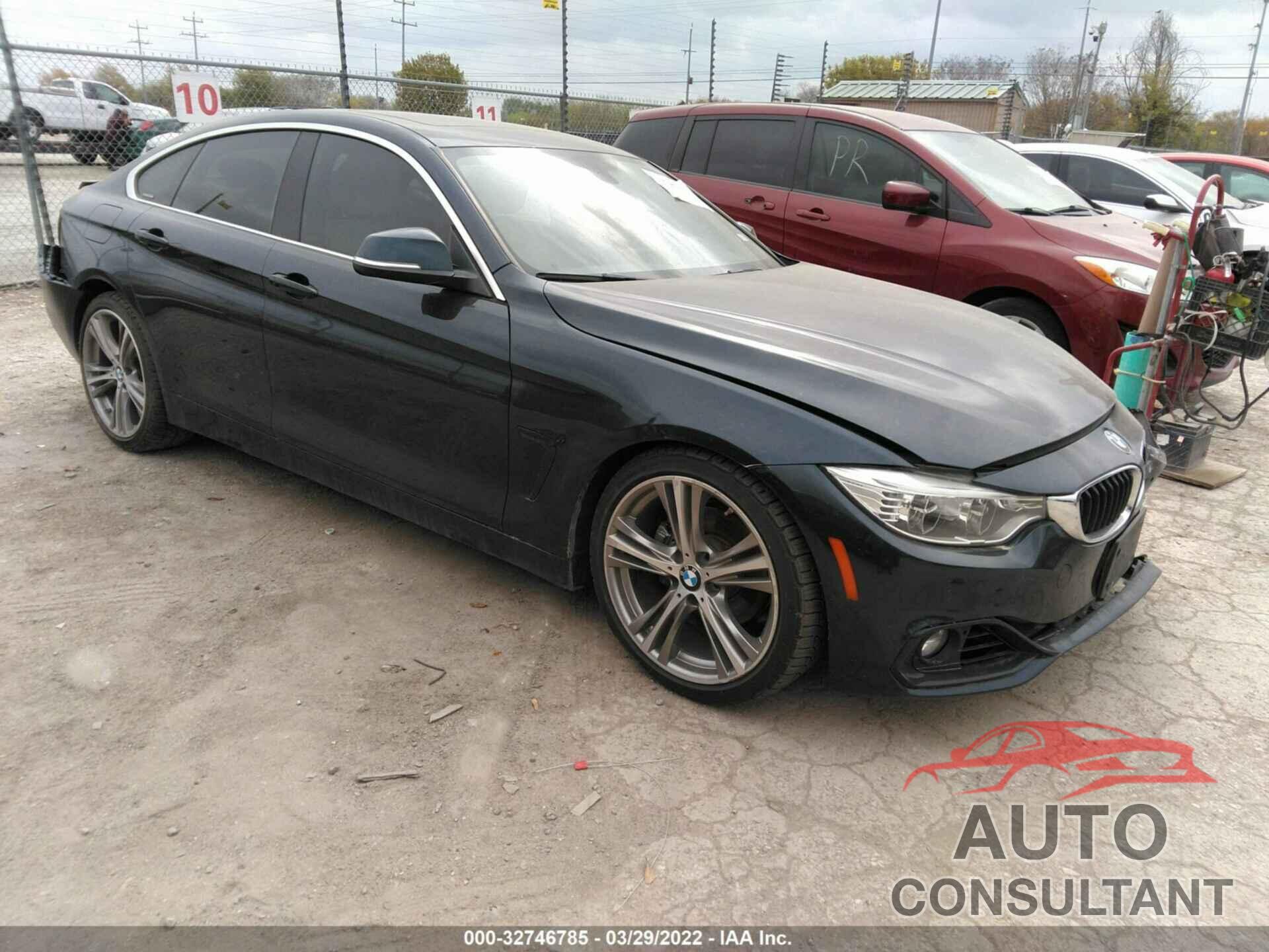 BMW 4 SERIES 2017 - WBA4F7C32HG787516