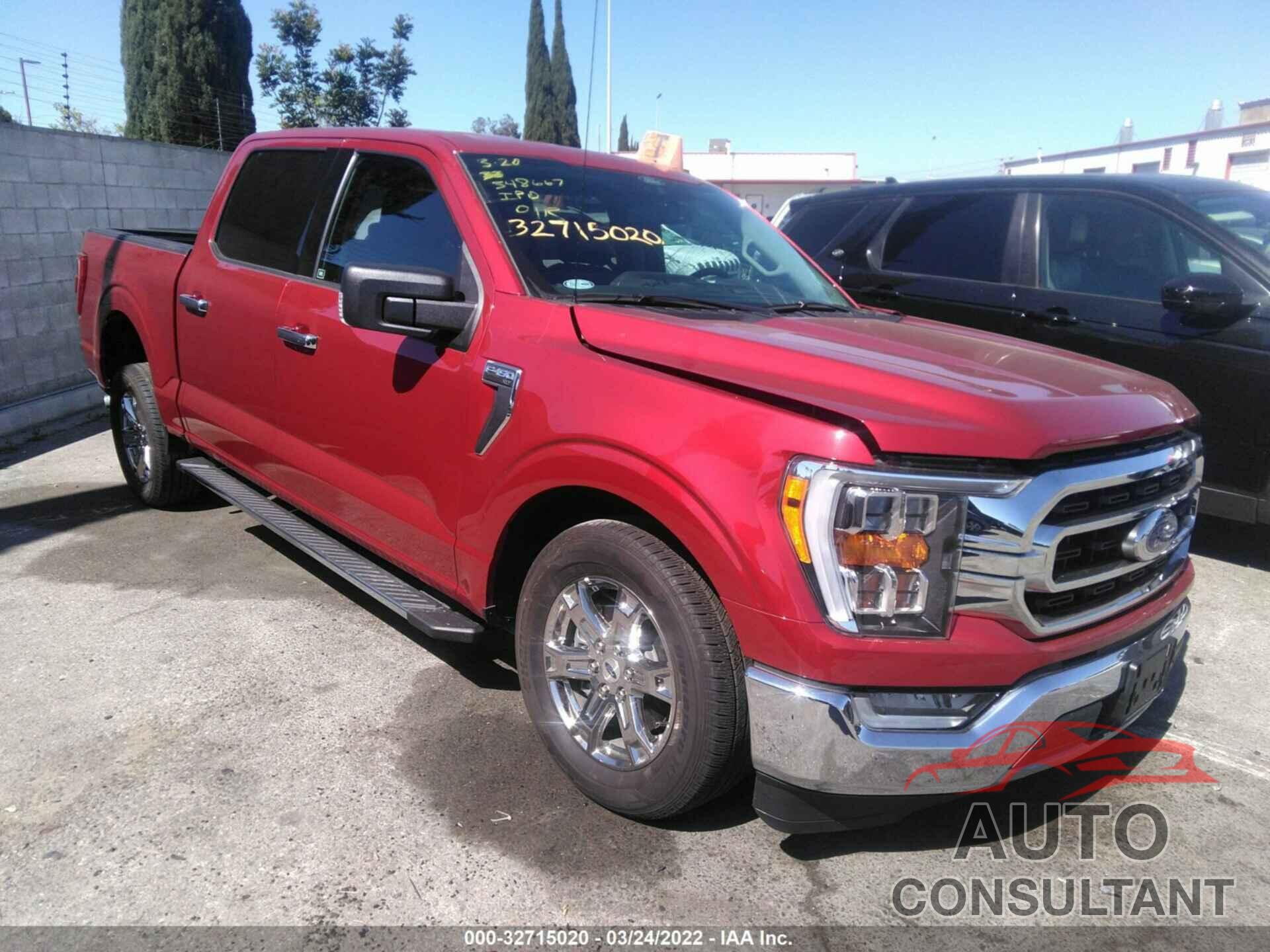 FORD F-150 2021 - 1FTEW1CP8MKD22740