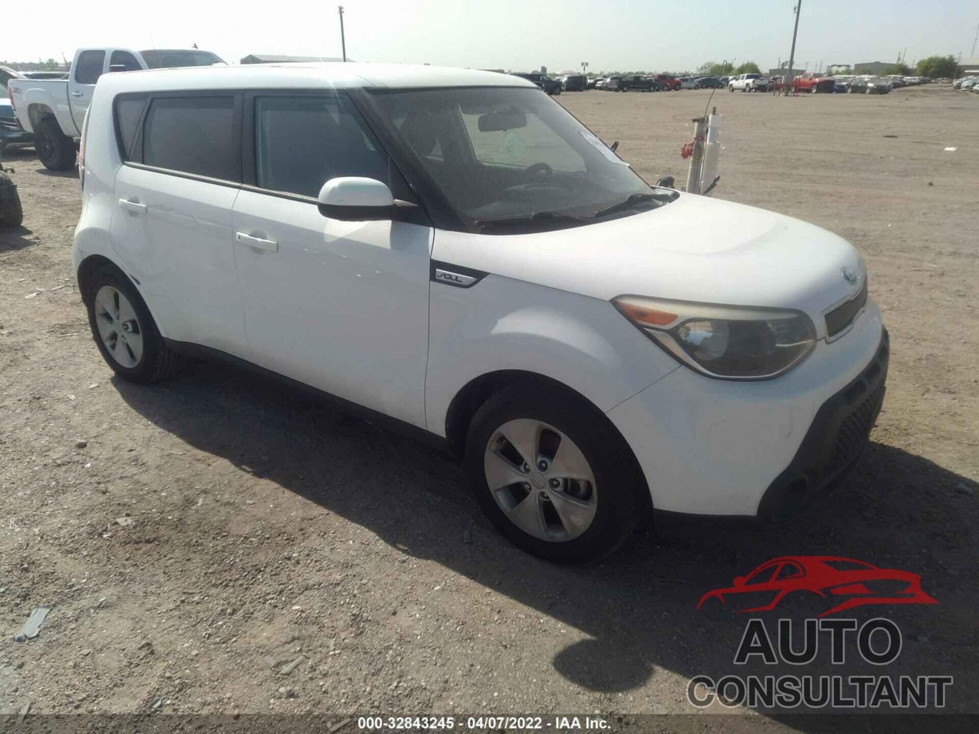 KIA SOUL 2016 - KNDJN2A23G7244406