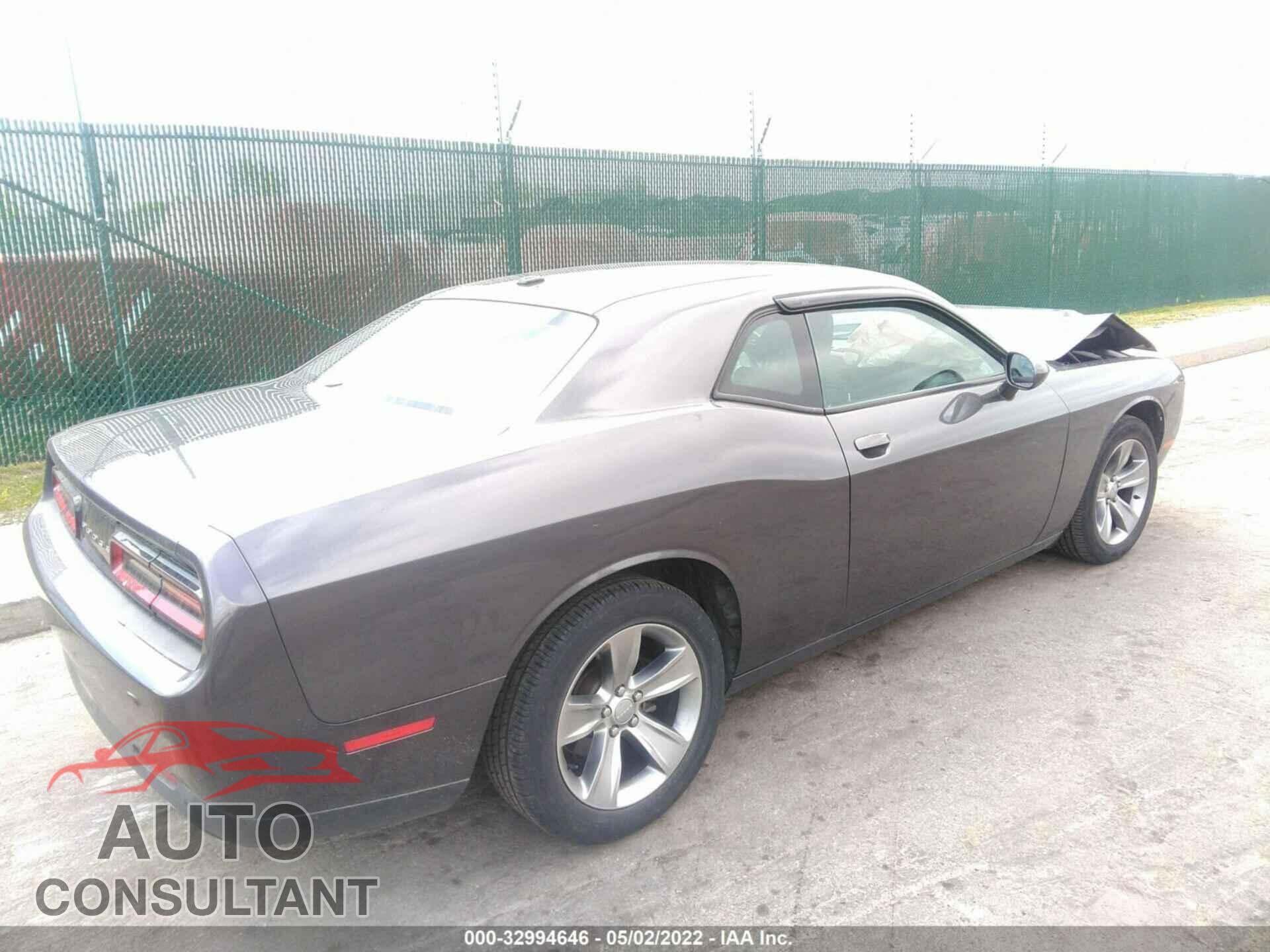 DODGE CHALLENGER 2016 - 2C3CDZAGXGH249708