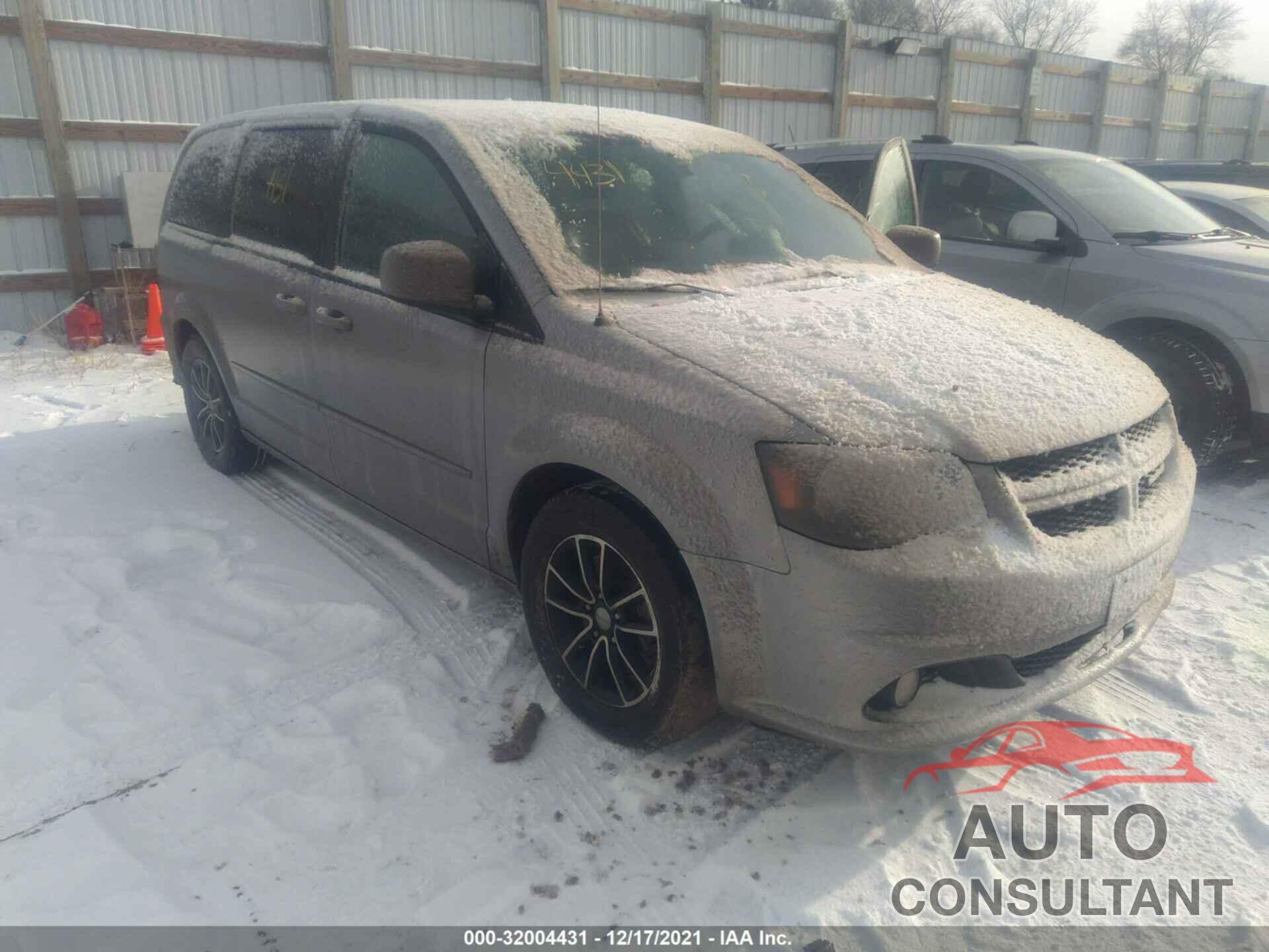 DODGE GRAND CARAVAN 2016 - 2C4RDGCG0GR348992