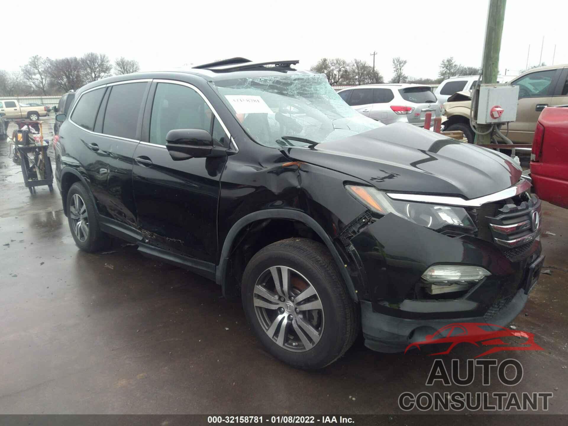 HONDA PILOT 2016 - 5FNYF5H5XGB016832