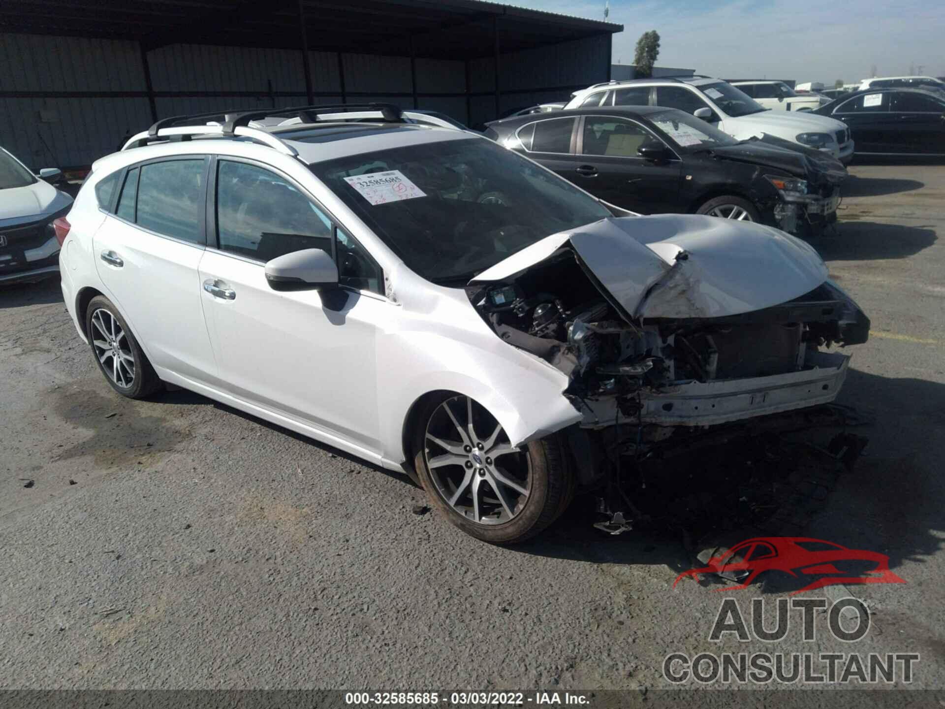 SUBARU IMPREZA 2017 - 4S3GTAU66H3742214