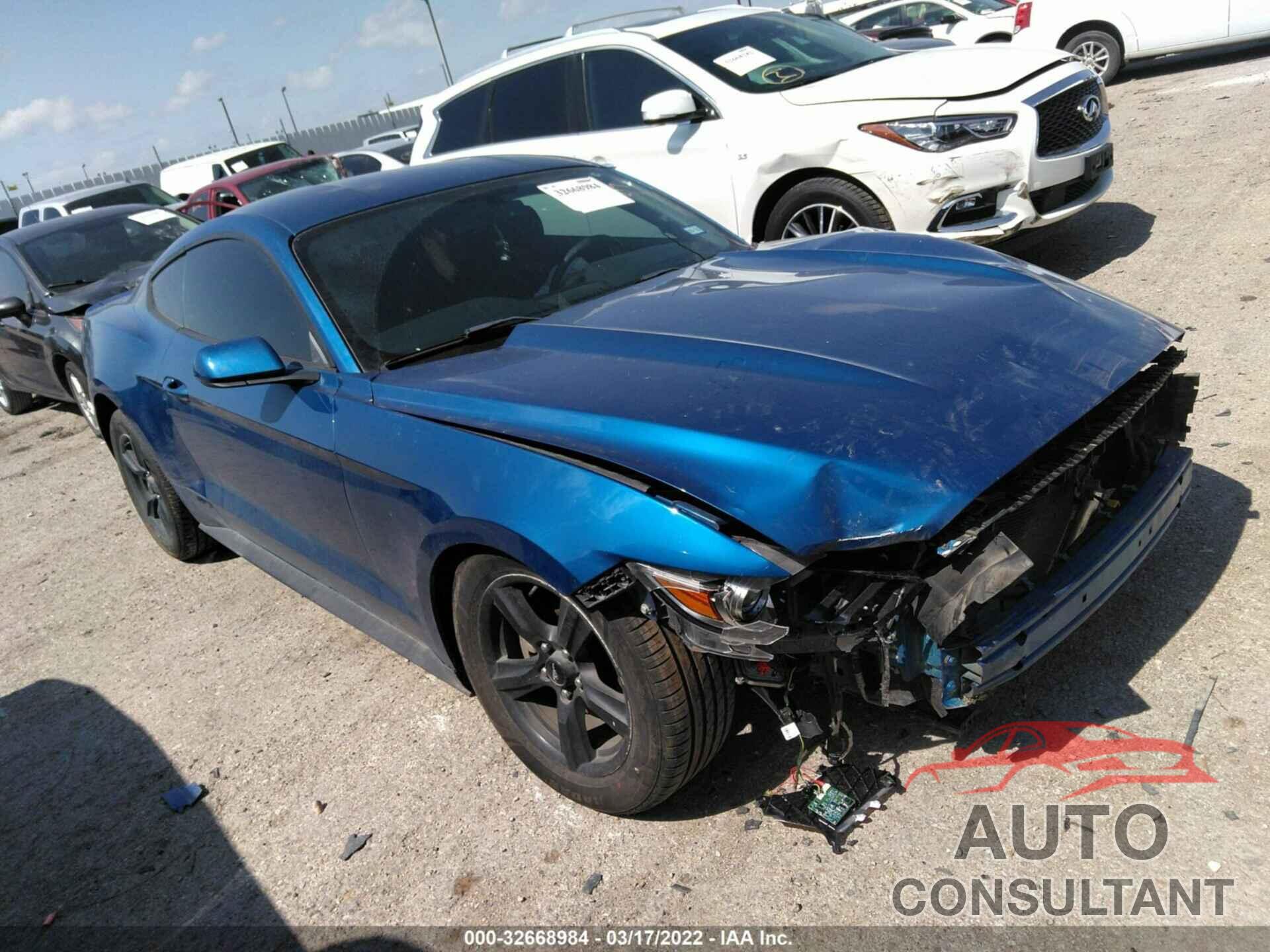 FORD MUSTANG 2017 - 1FA6P8AM8H5330513