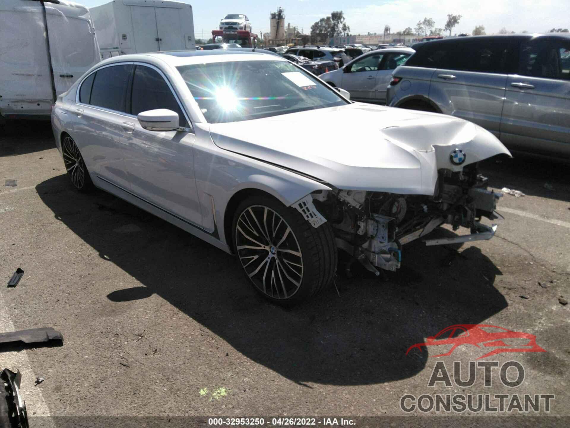 BMW 7 SERIES 2020 - WBA7T2C02LGL17249