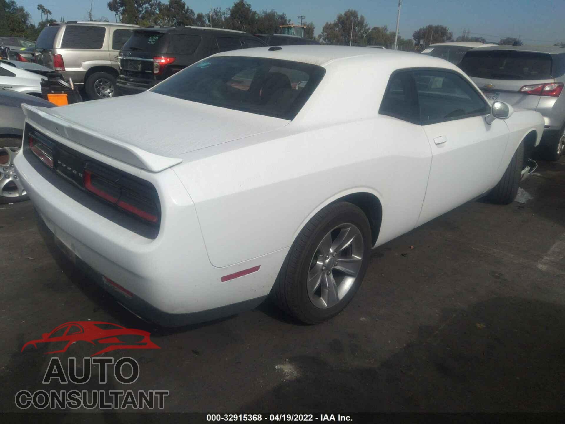 DODGE CHALLENGER 2019 - 2C3CDZAG5KH751020