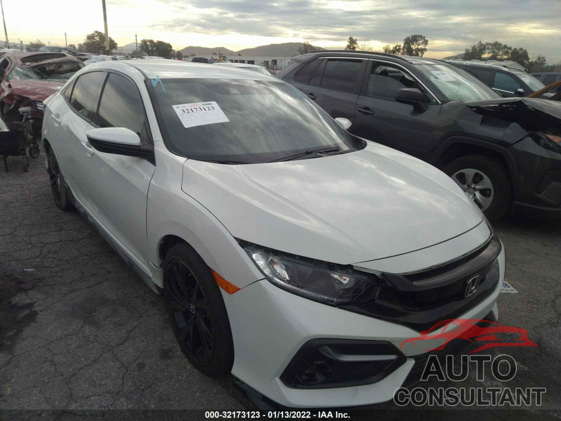 HONDA CIVIC HATCHBACK 2020 - SHHFK7H43LU401003