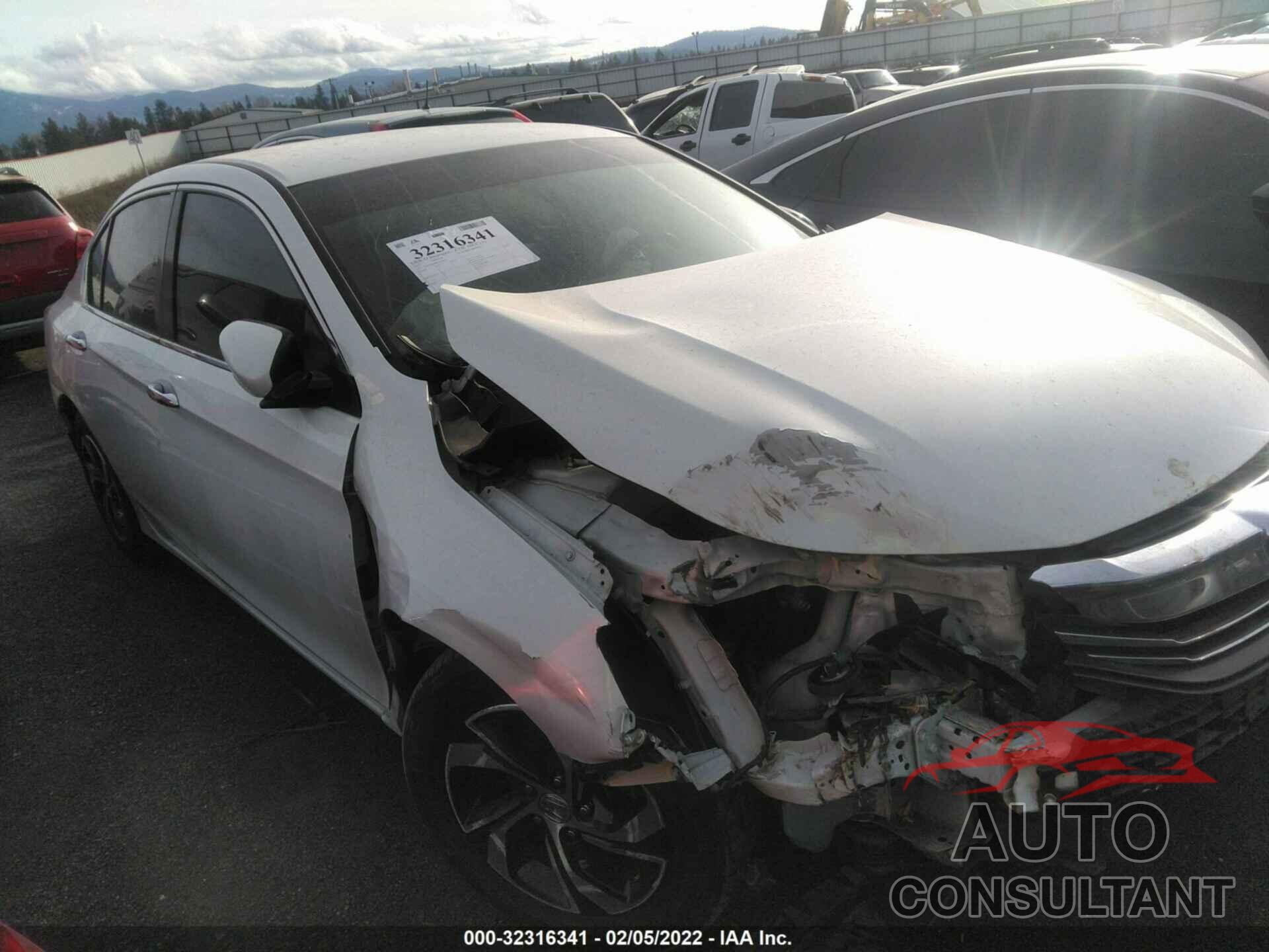 HONDA ACCORD SEDAN 2017 - 1HGCR2F39HA297292