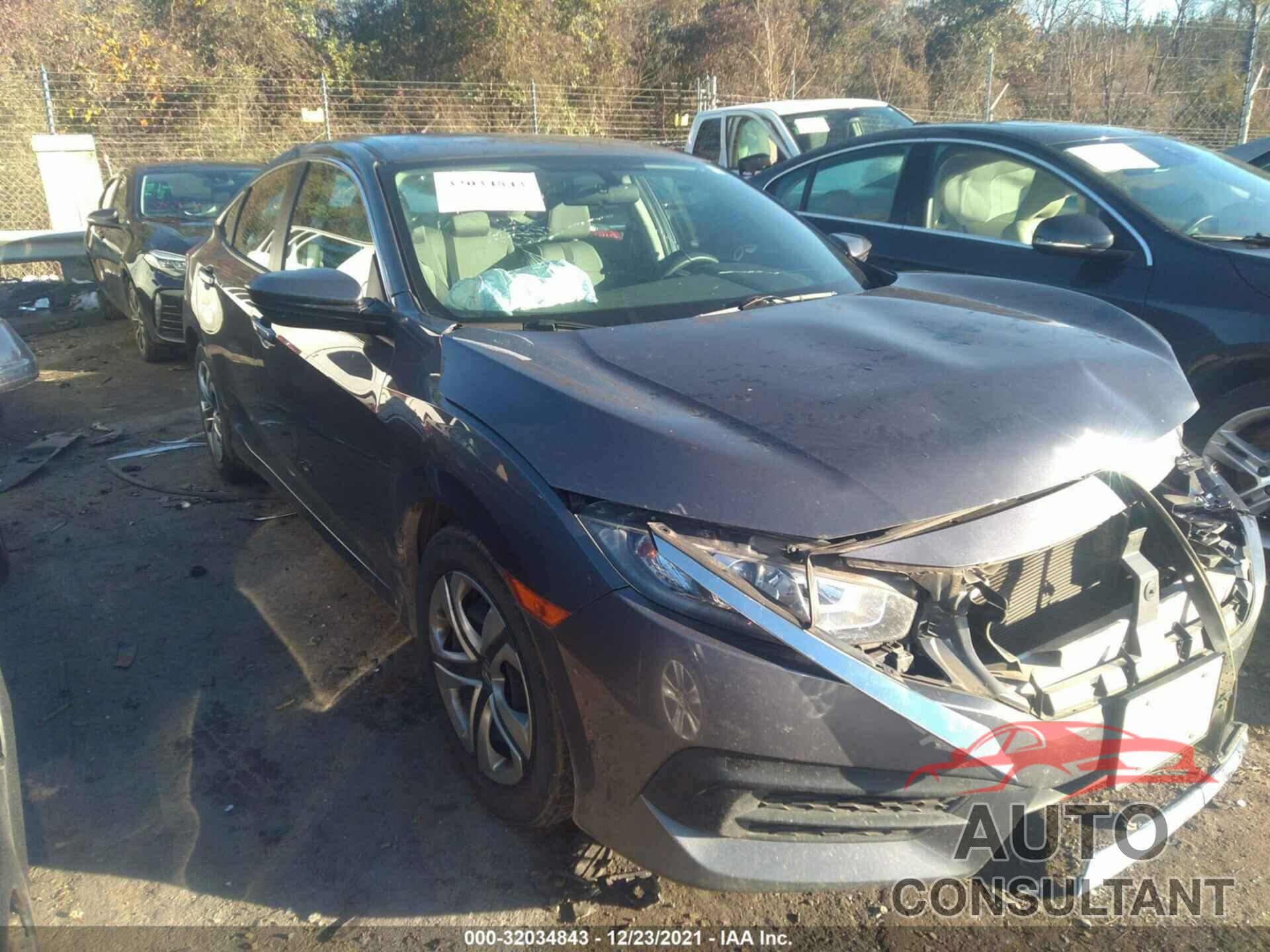 HONDA CIVIC SEDAN 2016 - 2HGFC2F57GH515925