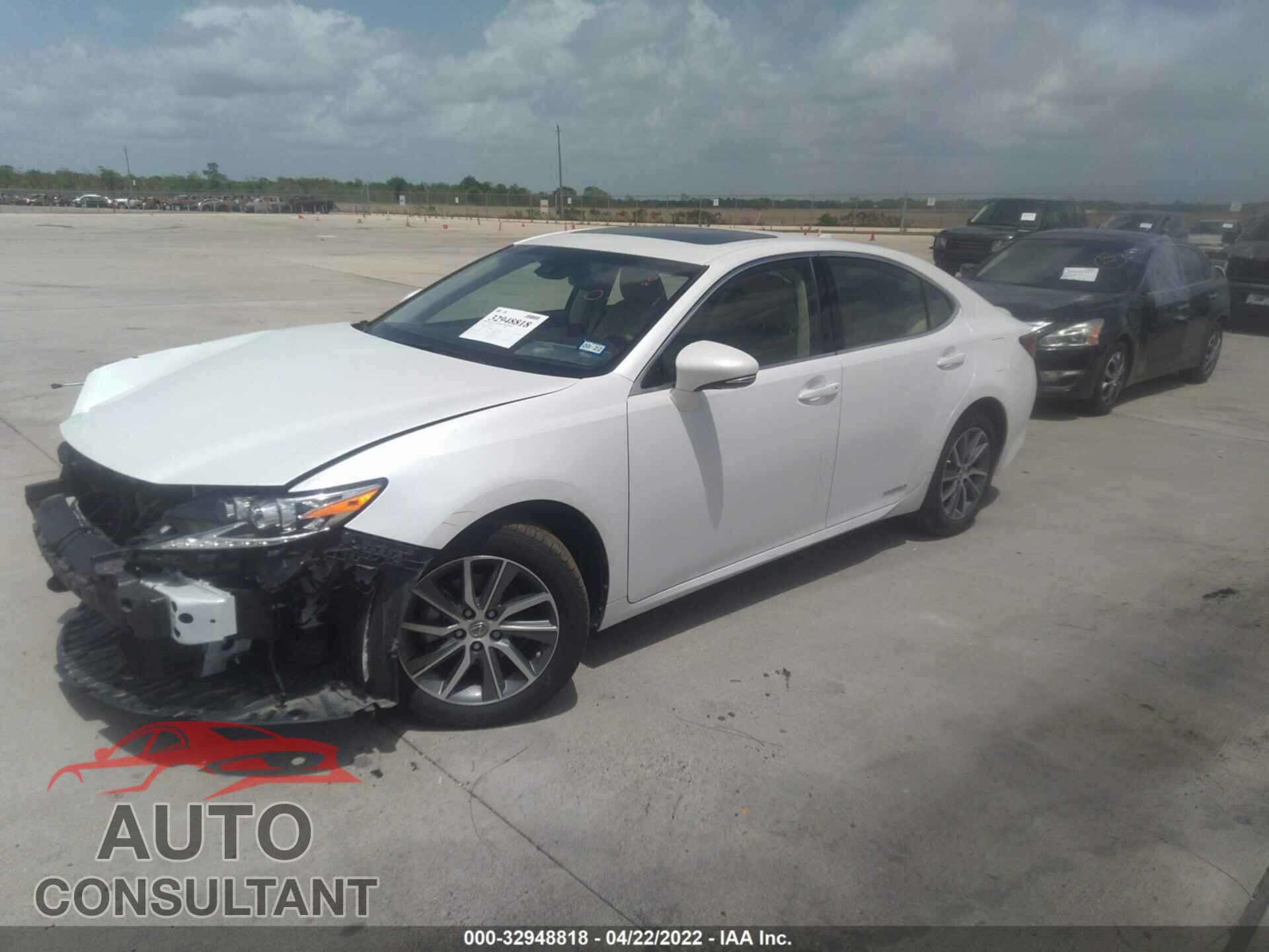 LEXUS ES 2018 - JTHBW1GG2J2194129