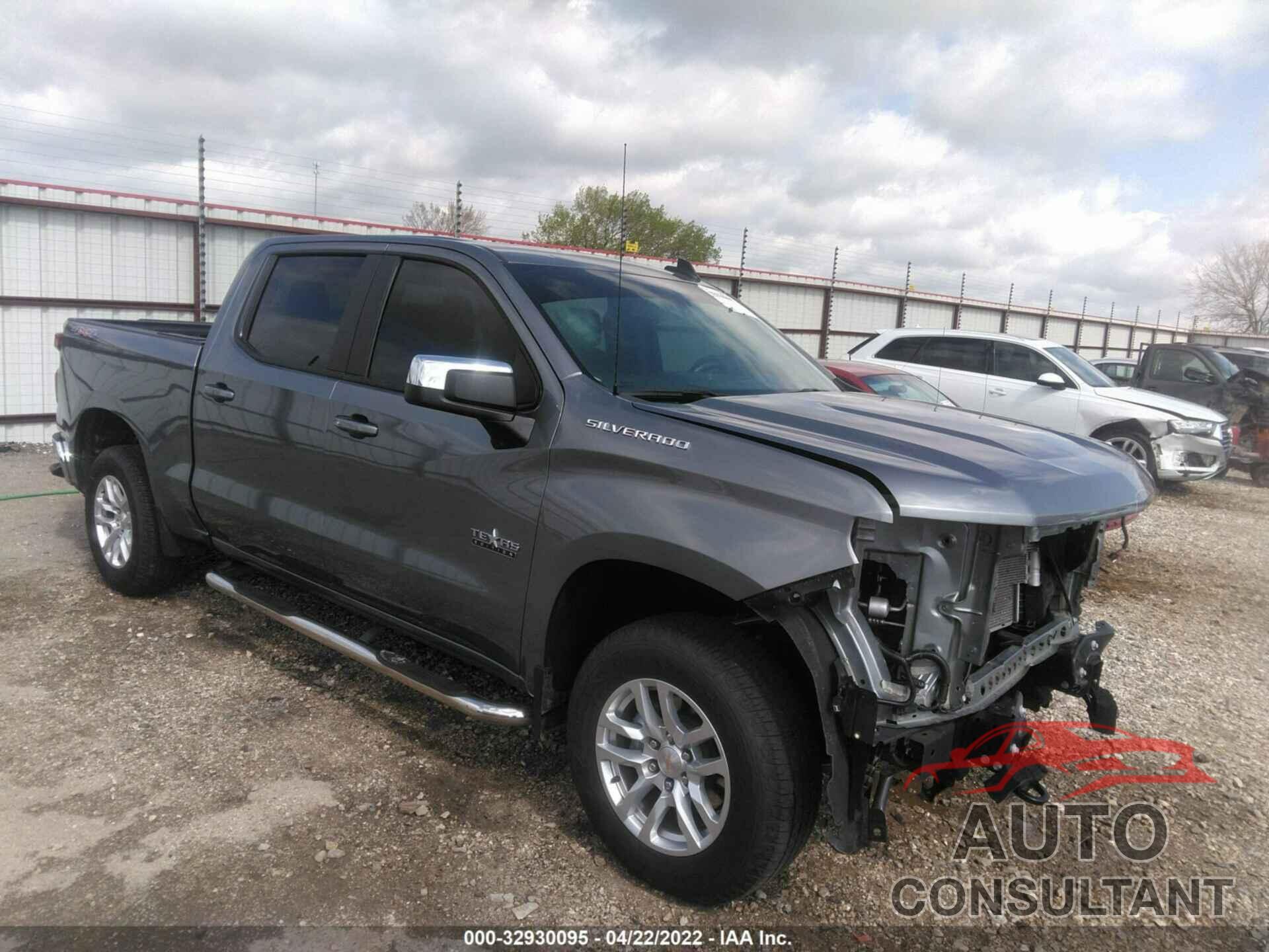 CHEVROLET SILVERADO 1500 2021 - 3GCUYDED8MG254103