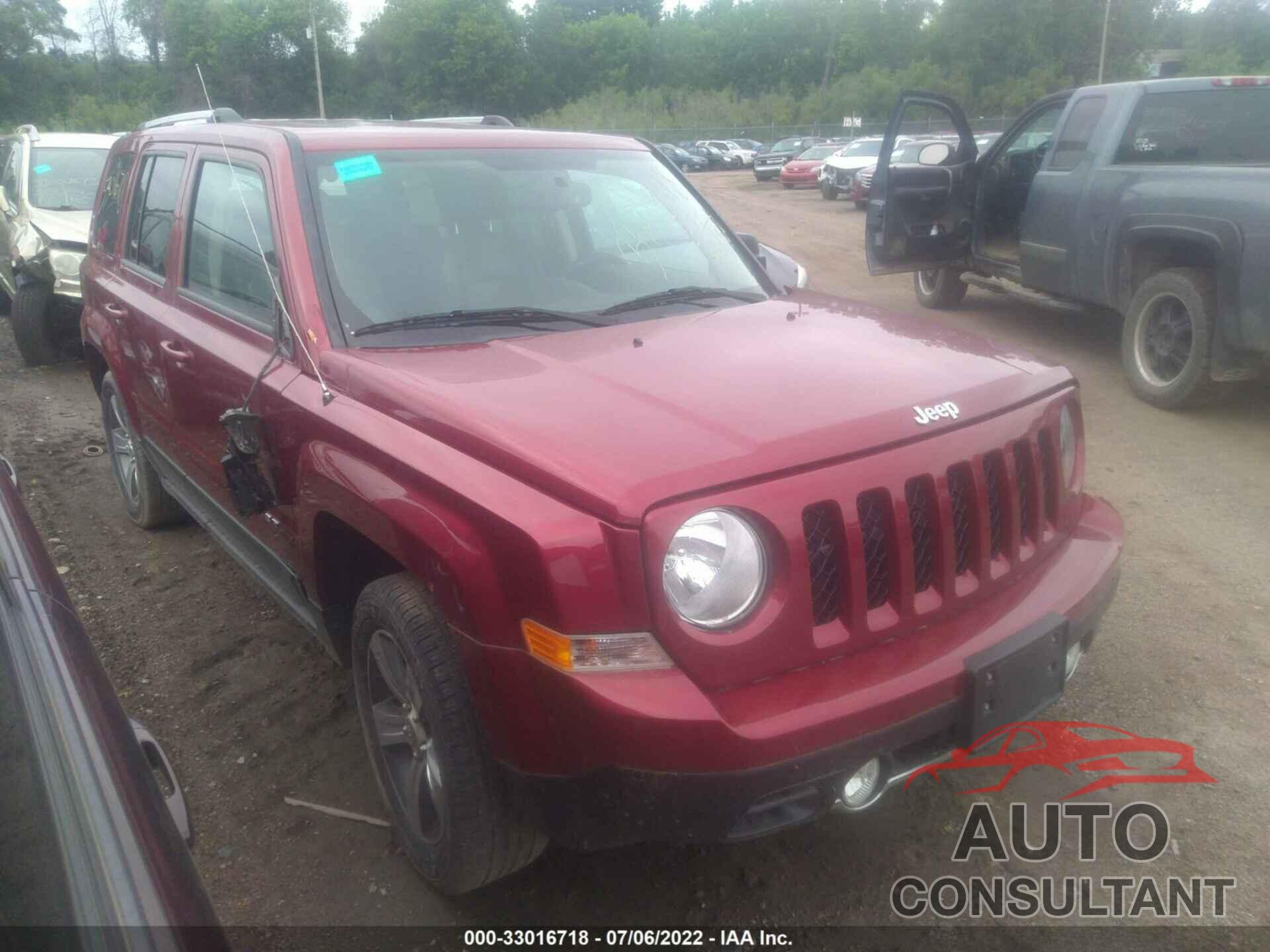 JEEP PATRIOT 2017 - 1C4NJRFB7HD113836