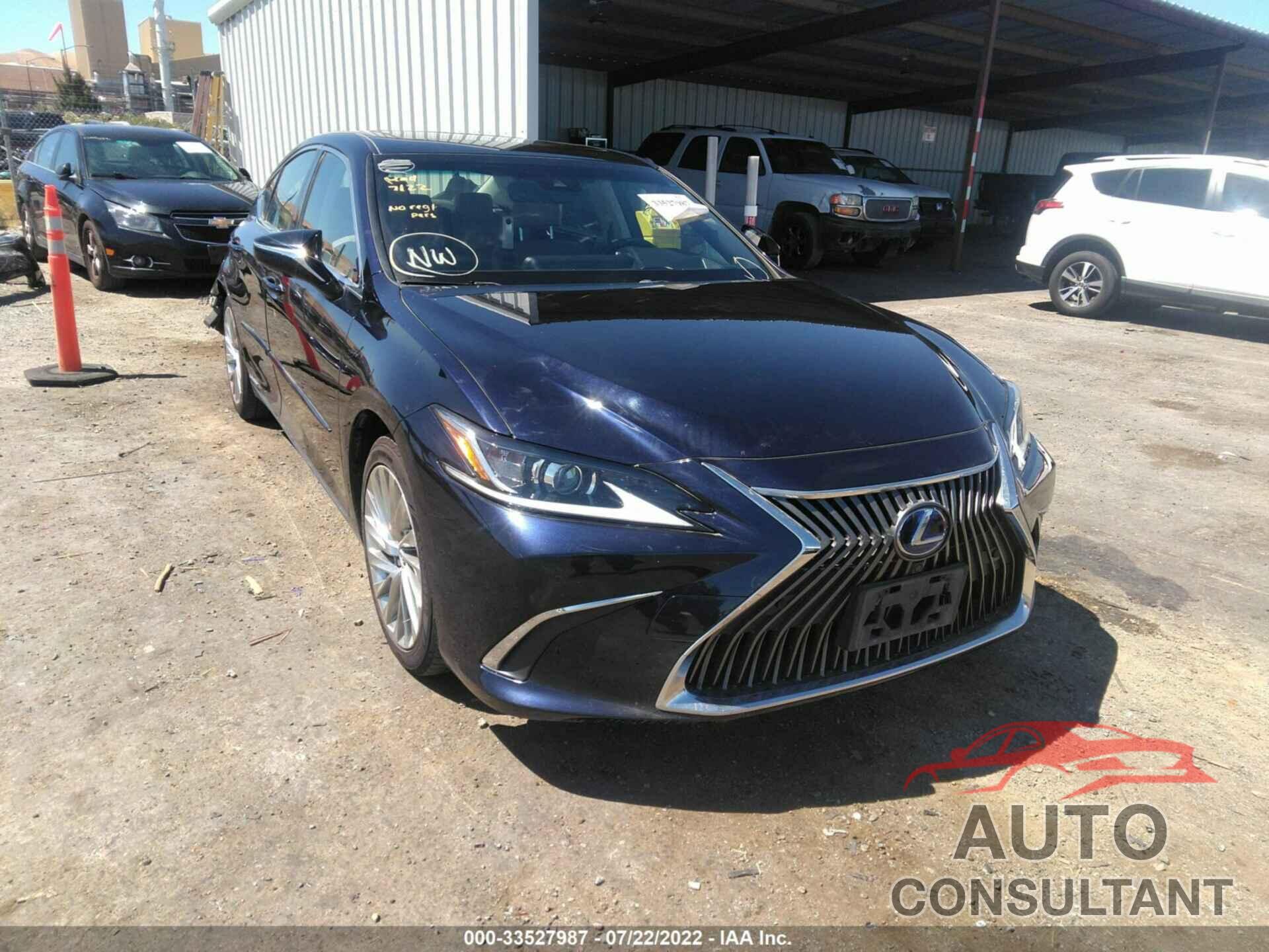 LEXUS ES 2019 - JTHB21B11K2019452