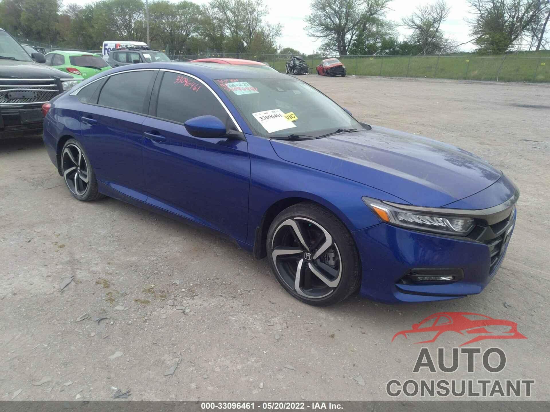 HONDA ACCORD SEDAN 2018 - 1HGCV2F35JA007051