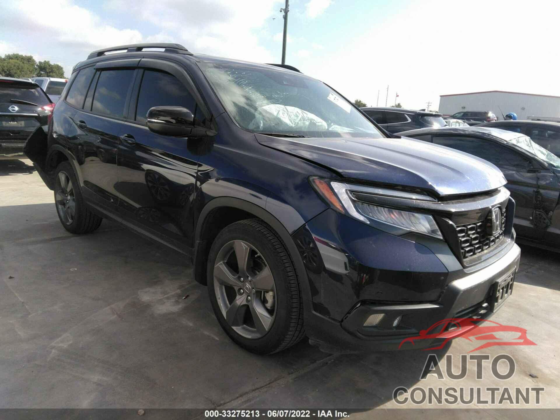 HONDA PASSPORT 2020 - 5FNYF7H9XLB004267