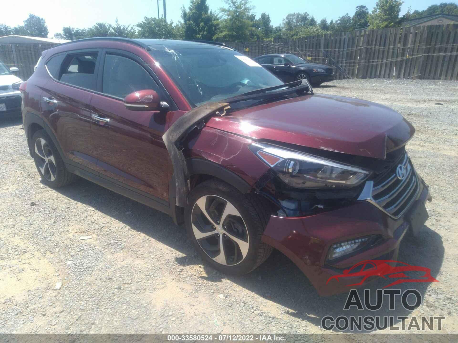 HYUNDAI TUCSON 2016 - KM8J3CA27GU099296