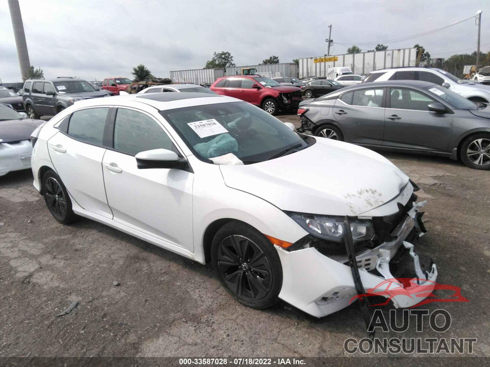 HONDA CIVIC HATCHBACK 2019 - SHHFK7H61KU404613