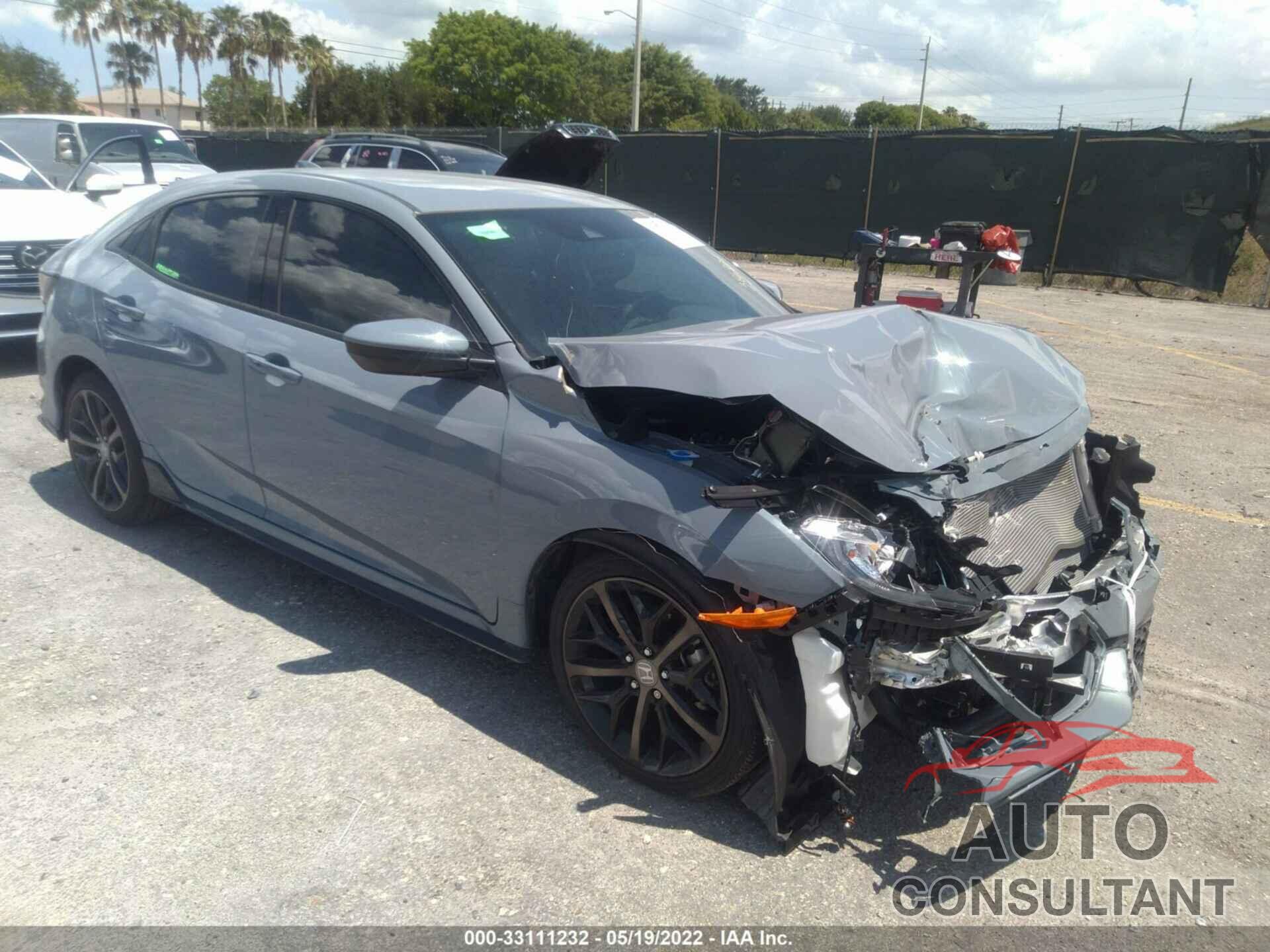 HONDA CIVIC HATCHBACK 2021 - SHHFK7H44MU230215