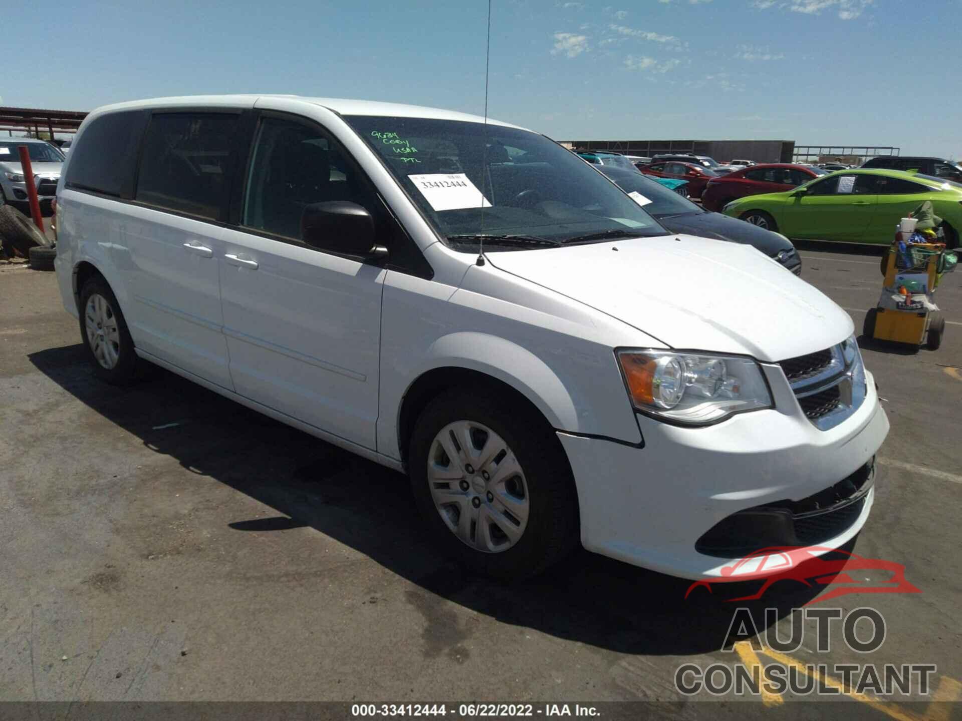 DODGE GRAND CARAVAN 2016 - 2C4RDGBG8GR258586