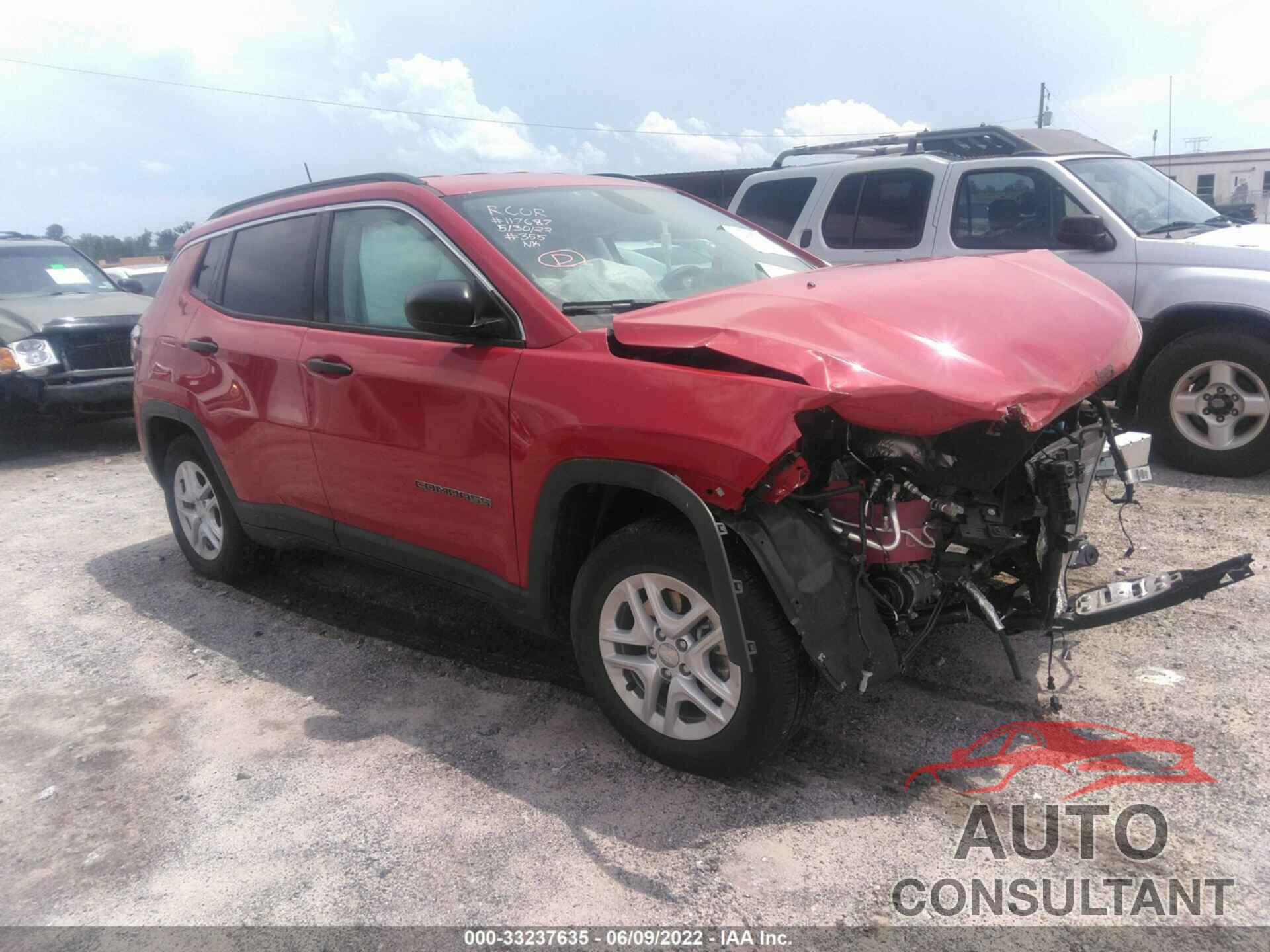 JEEP COMPASS 2021 - 3C4NJCAB2MT581241