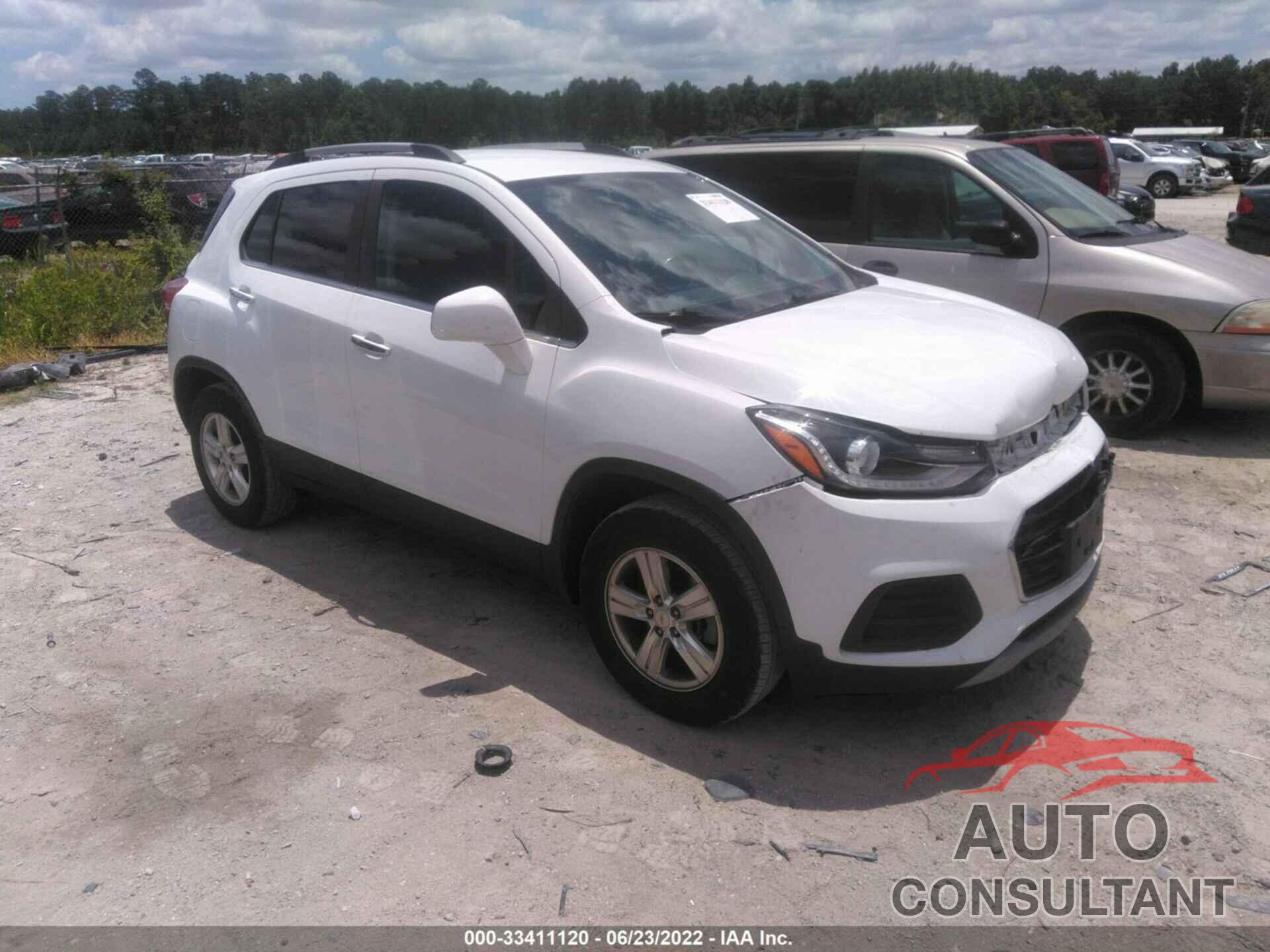 CHEVROLET TRAX 2018 - KL7CJPSB3JB711888