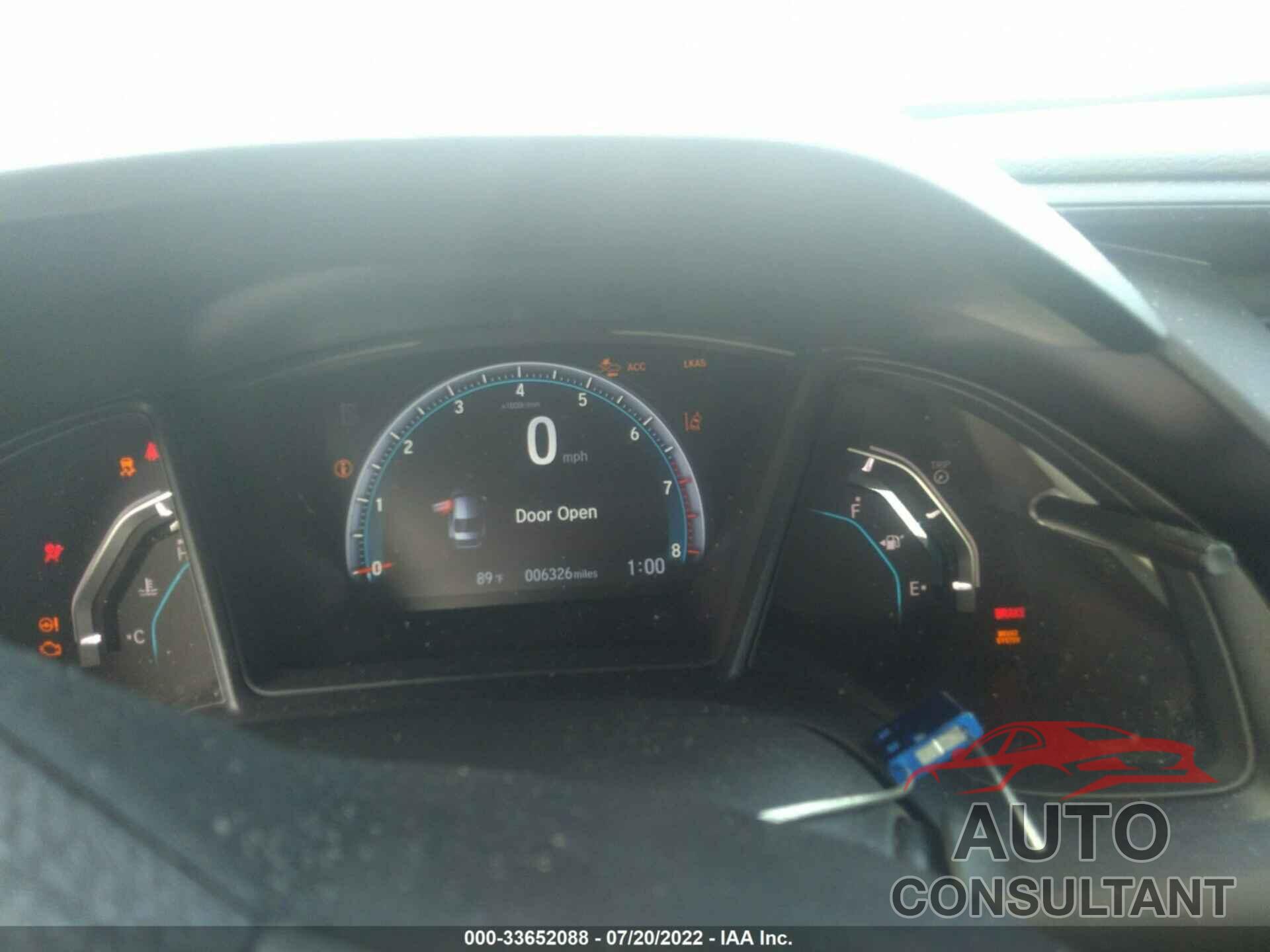 HONDA CIVIC SEDAN 2021 - 2HGFC2F66MH527049
