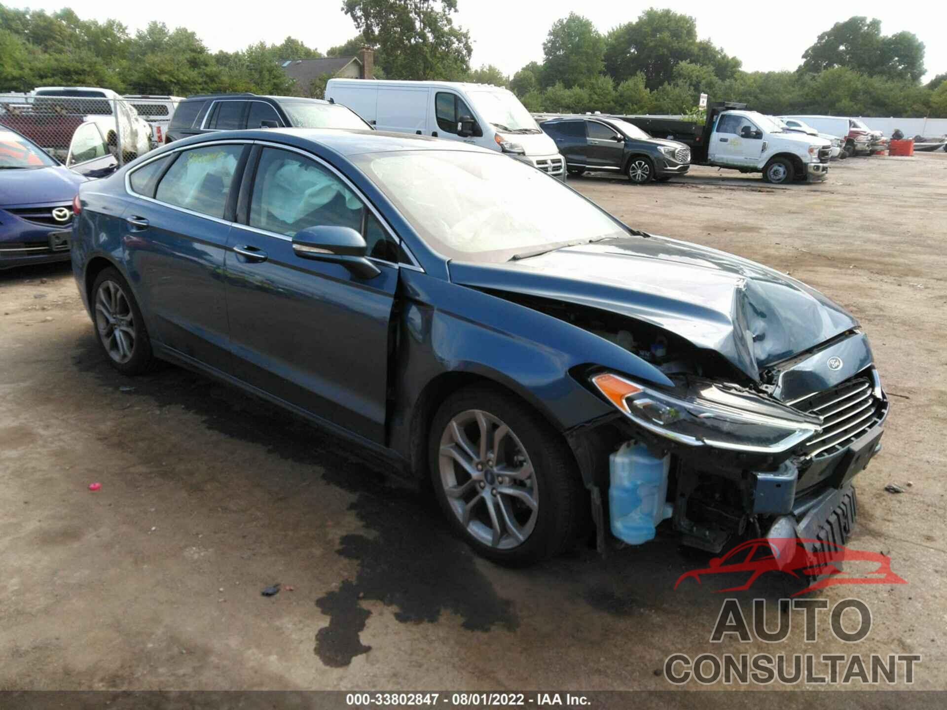 FORD FUSION 2019 - 3FA6P0CD7KR151088