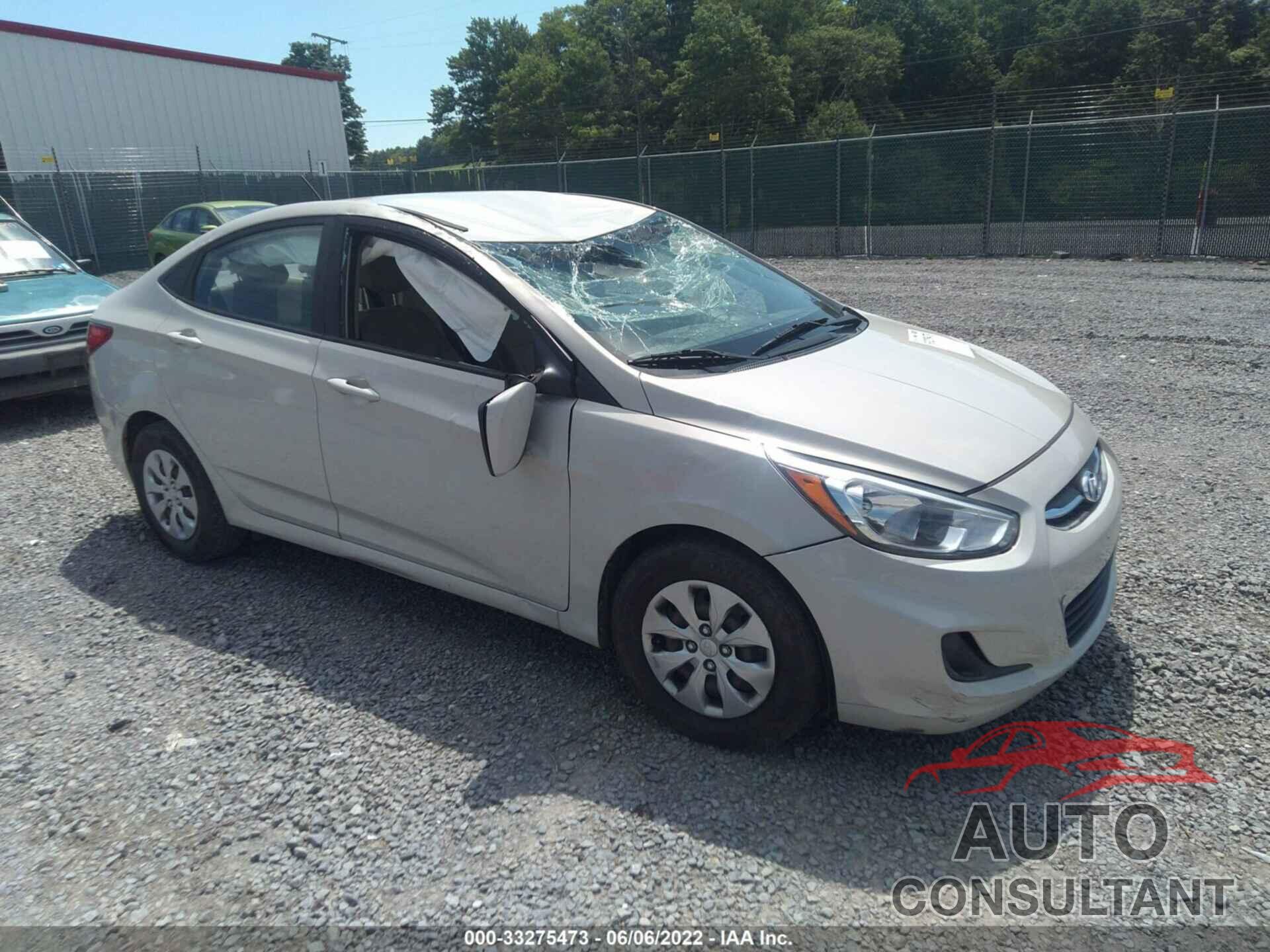 HYUNDAI ACCENT 2017 - KMHCT4AE8HU169253