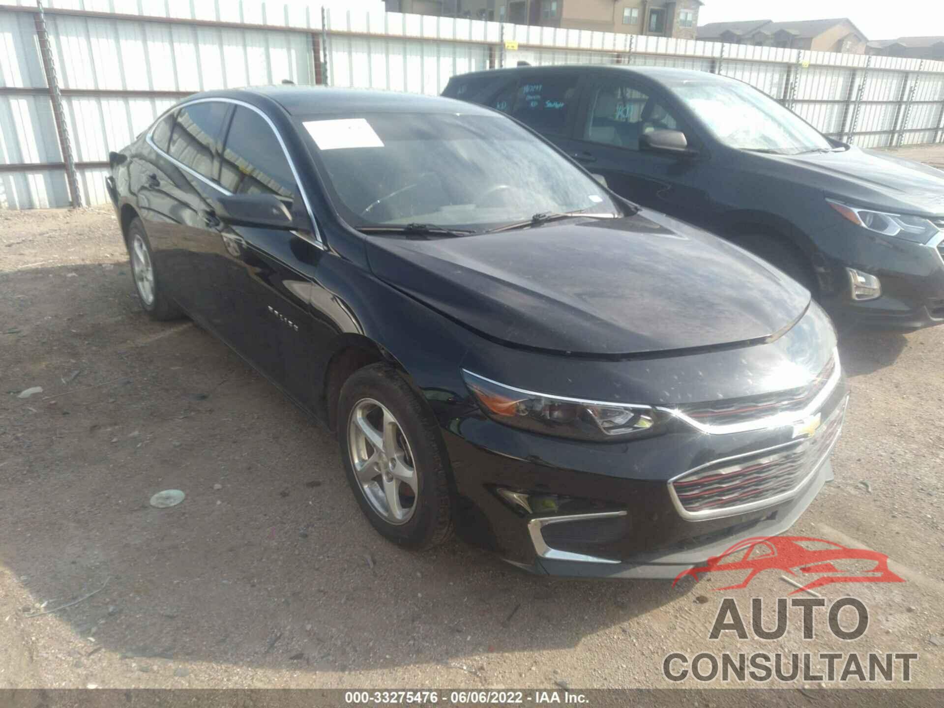 CHEVROLET MALIBU 2017 - 1G1ZB5ST3HF291522