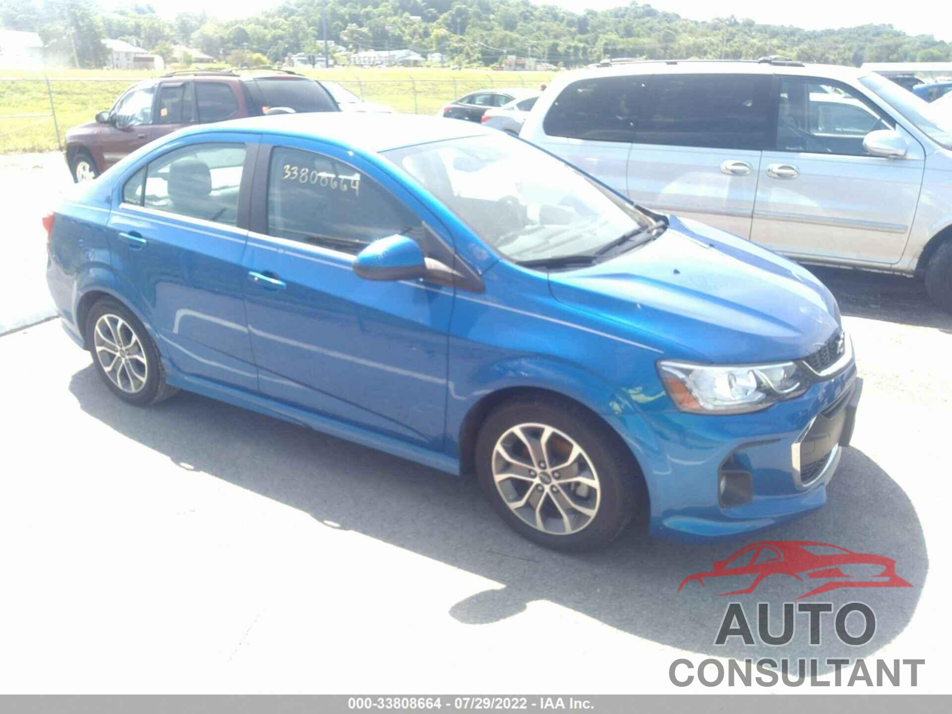 CHEVROLET SONIC 2019 - 1G1JD5SB0K4120373