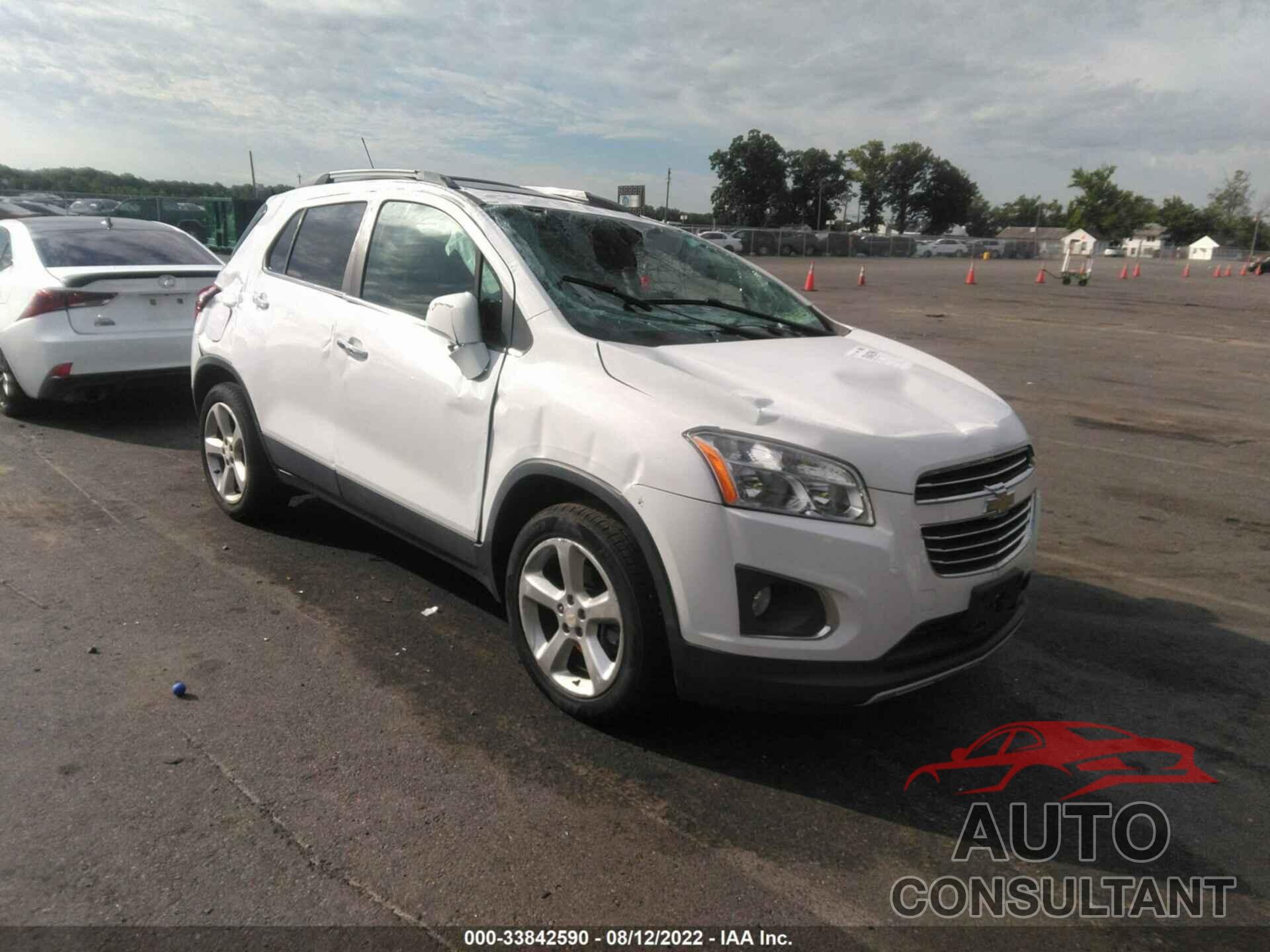 CHEVROLET TRAX 2016 - 3GNCJRSB4GL280572