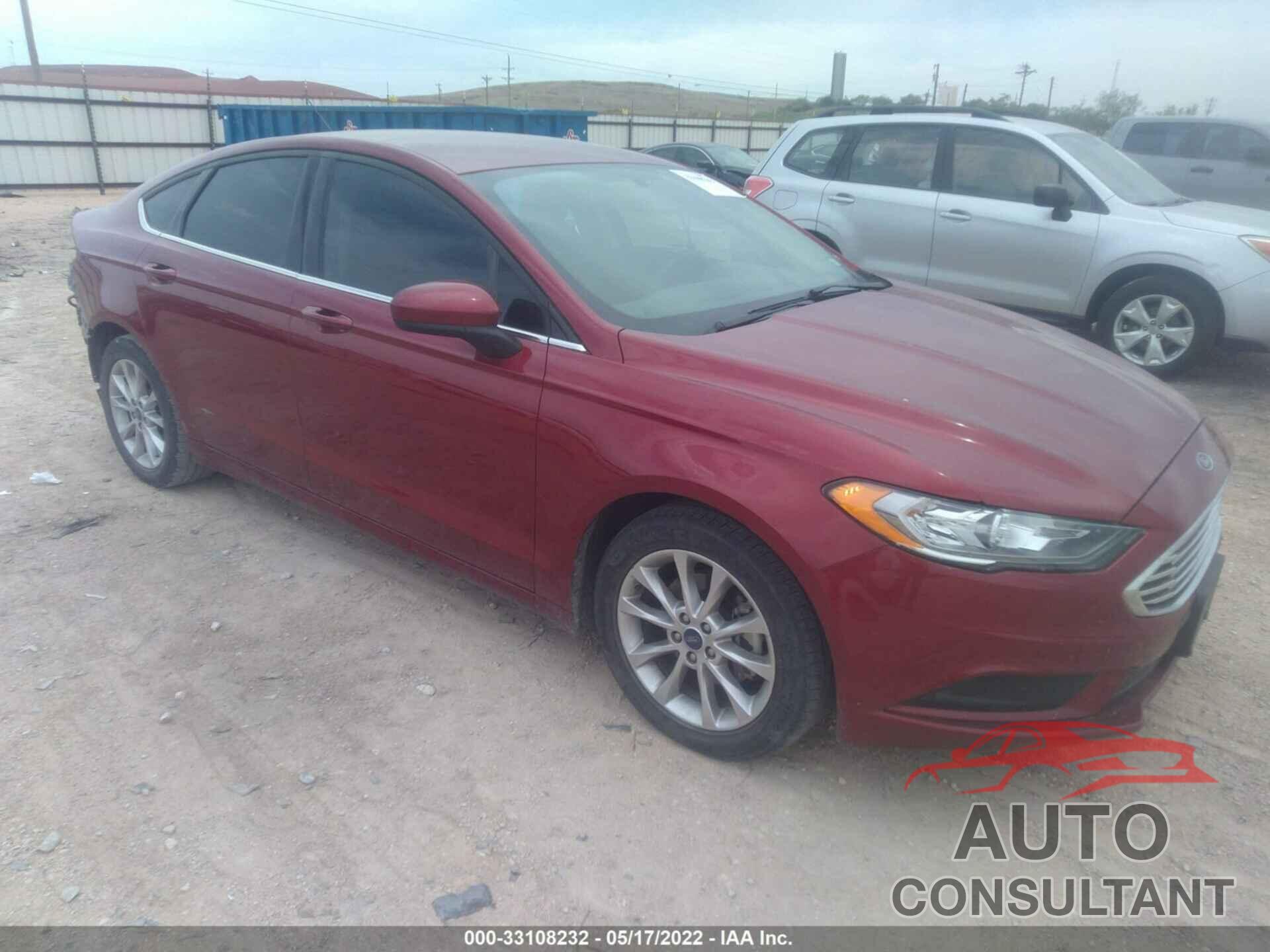 FORD FUSION 2017 - 3FA6P0HD5HR252129