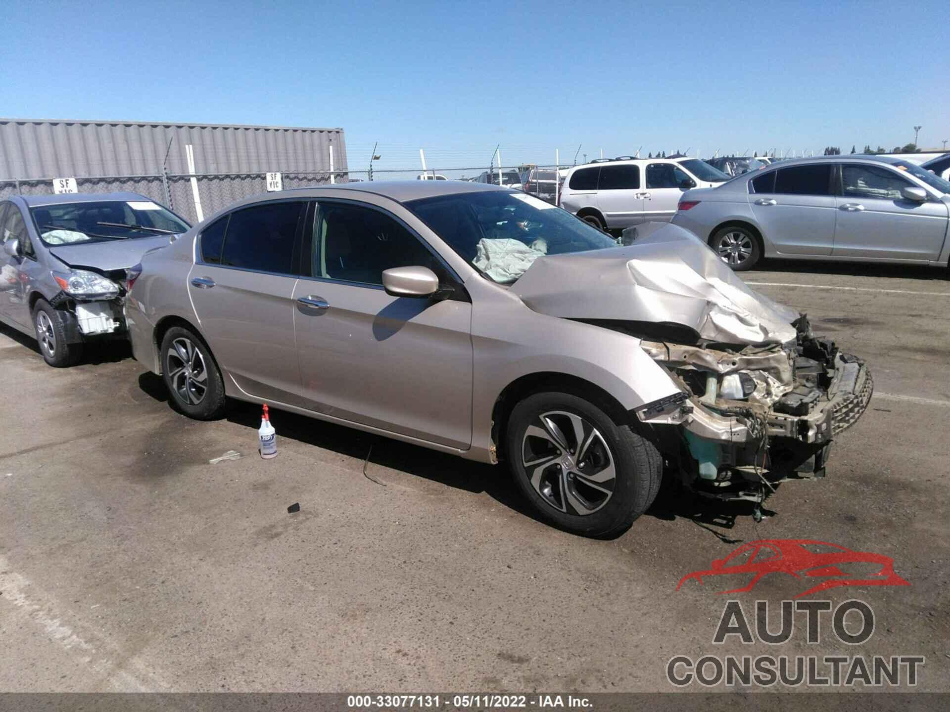 HONDA ACCORD SEDAN 2016 - 1HGCR2F3XGA228819