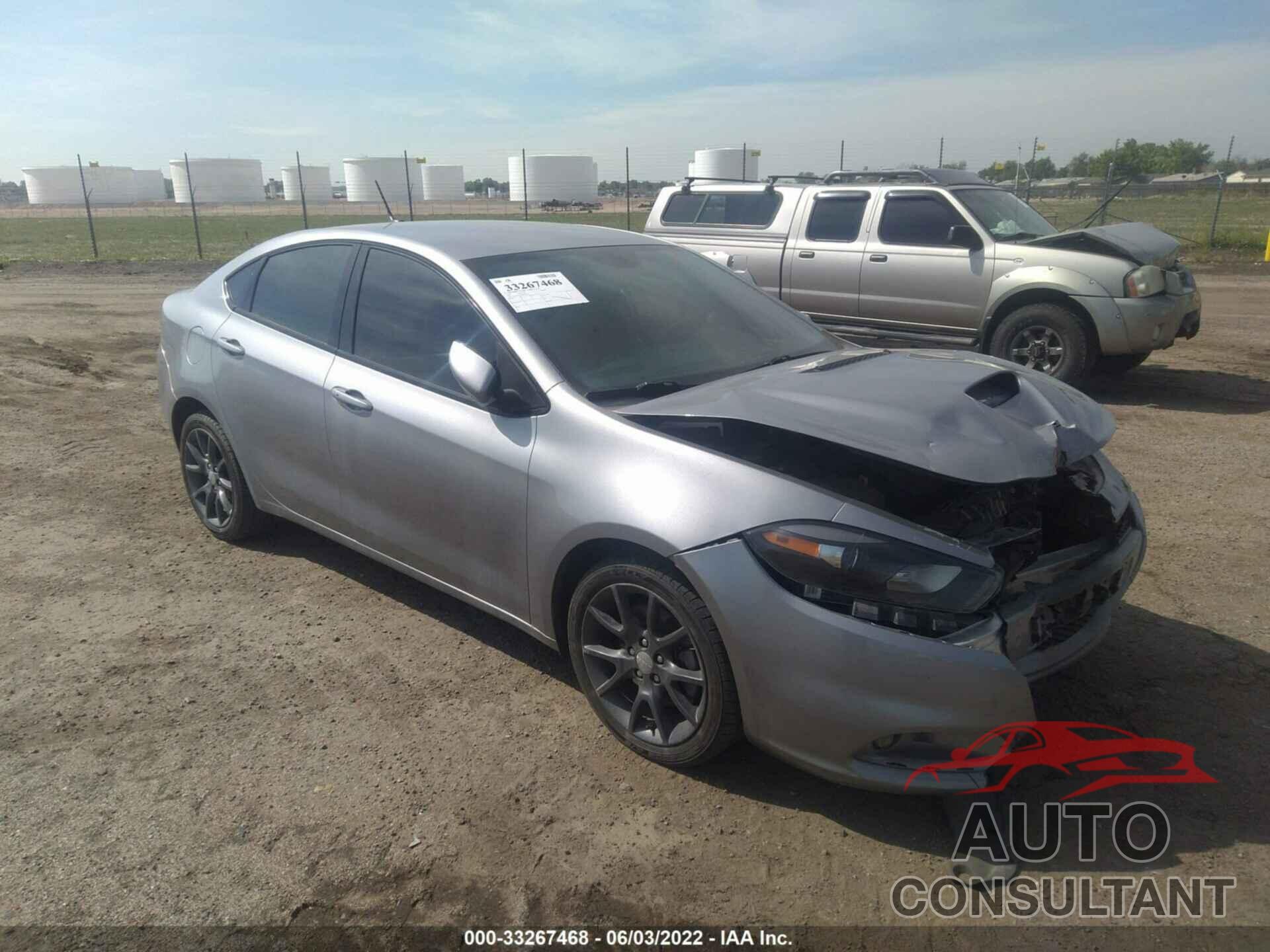 DODGE DART 2016 - 1C3CDFGB7GD820062