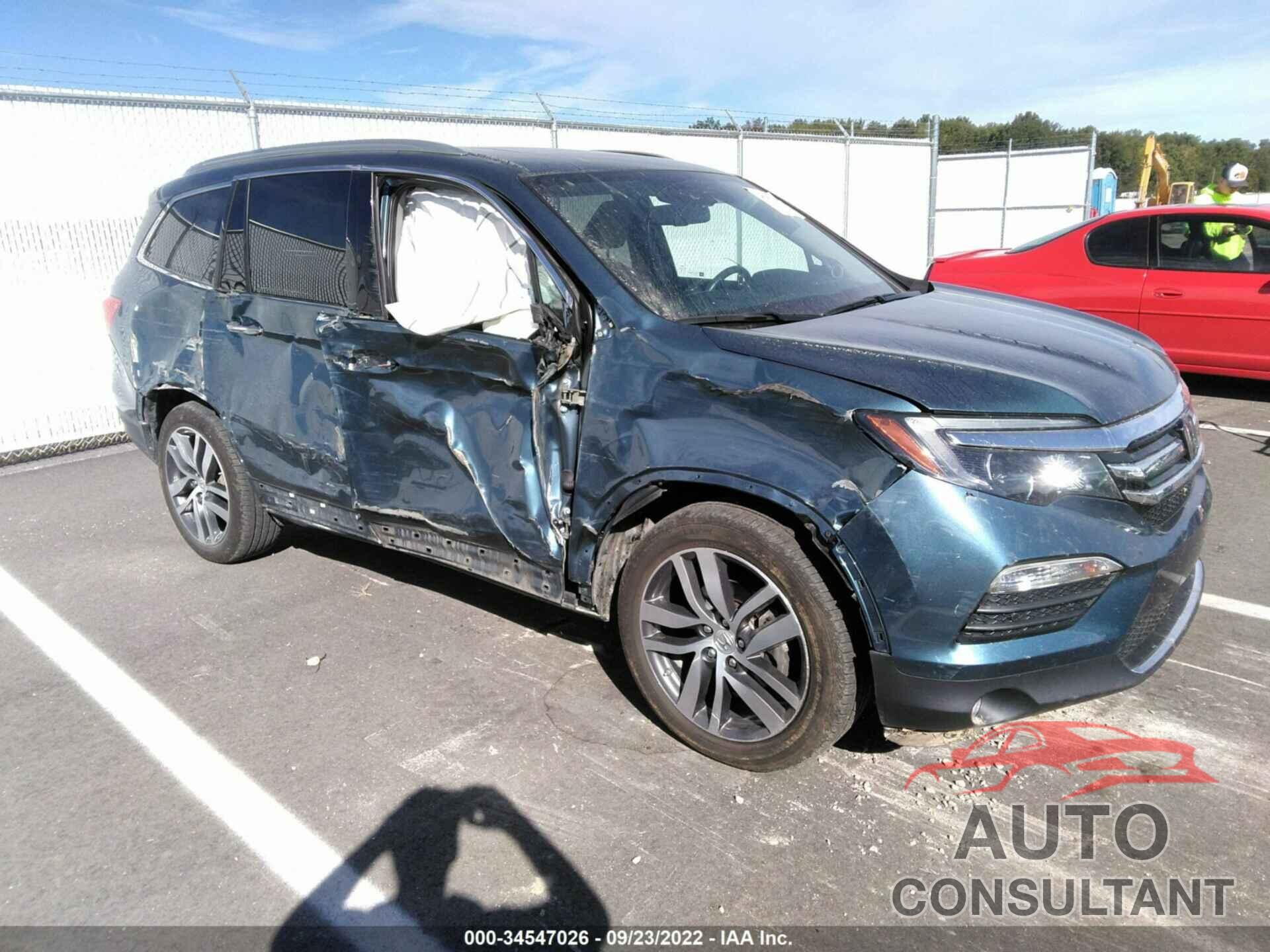HONDA PILOT 2017 - 5FNYF6H97HB014854