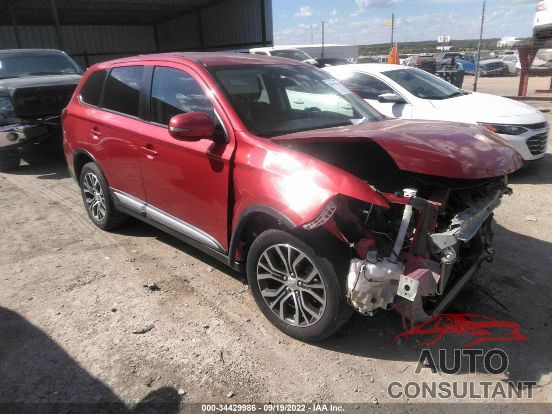 MITSUBISHI OUTLANDER 2018 - JA4AD3A3XJZ035249