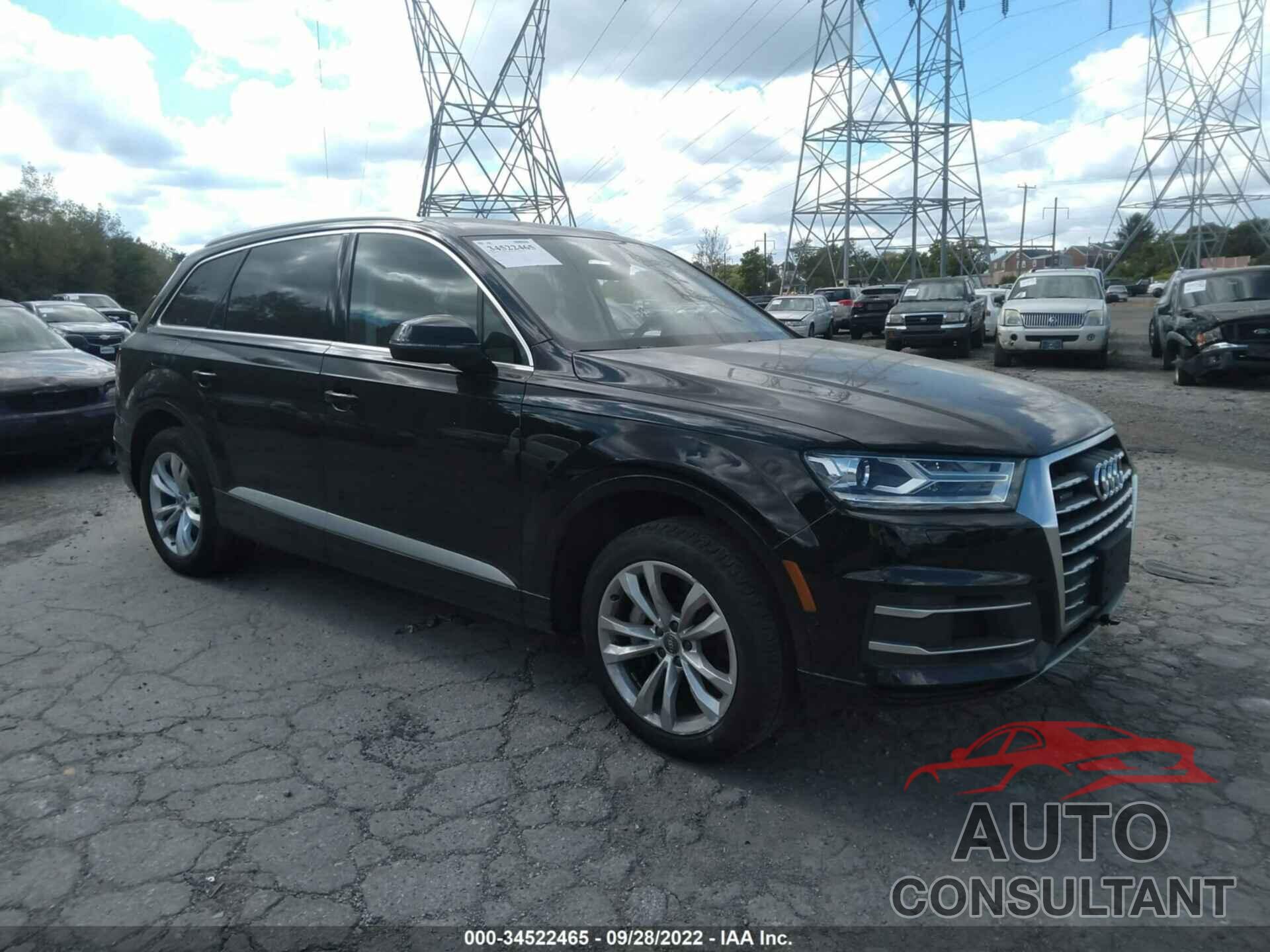 AUDI Q7 2017 - WA1LAAF70HD040453