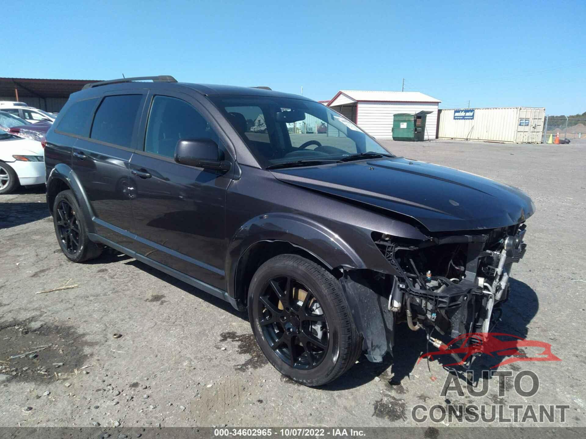 DODGE JOURNEY 2016 - 3C4PDCBB9GT158790