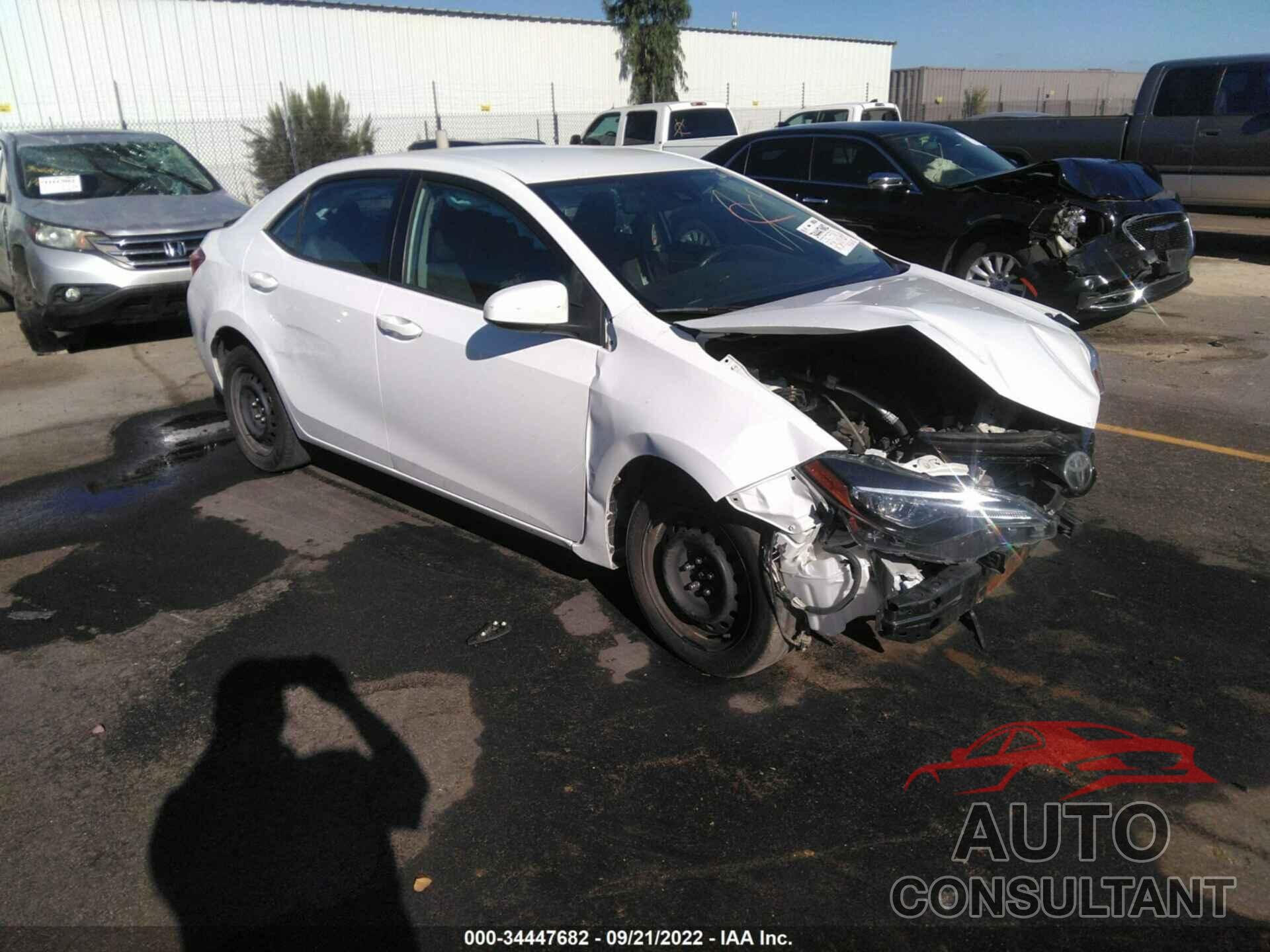 TOYOTA COROLLA 2017 - 2T1BURHE3HC904721