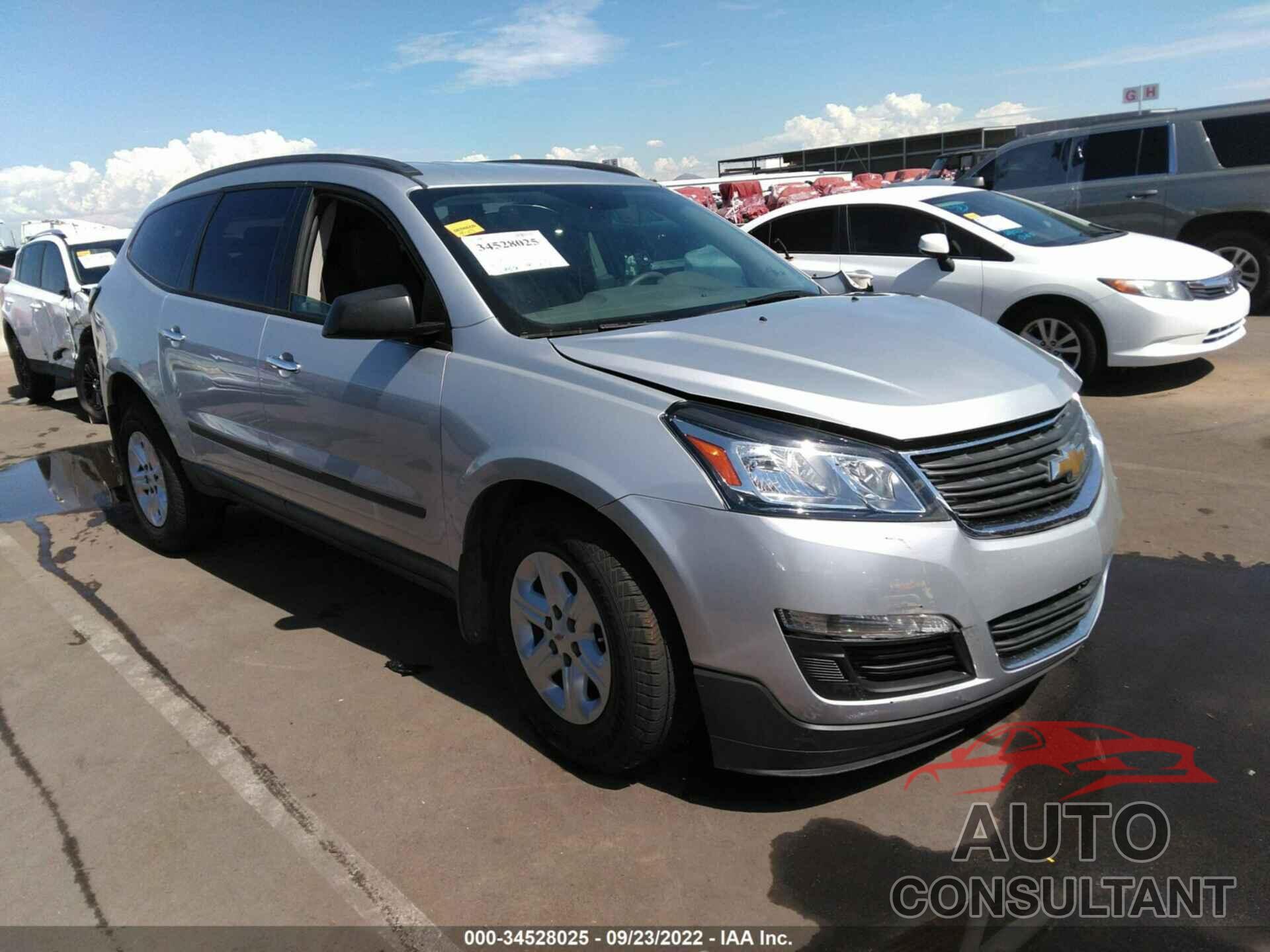 CHEVROLET TRAVERSE 2016 - 1GNKREED5GJ236887