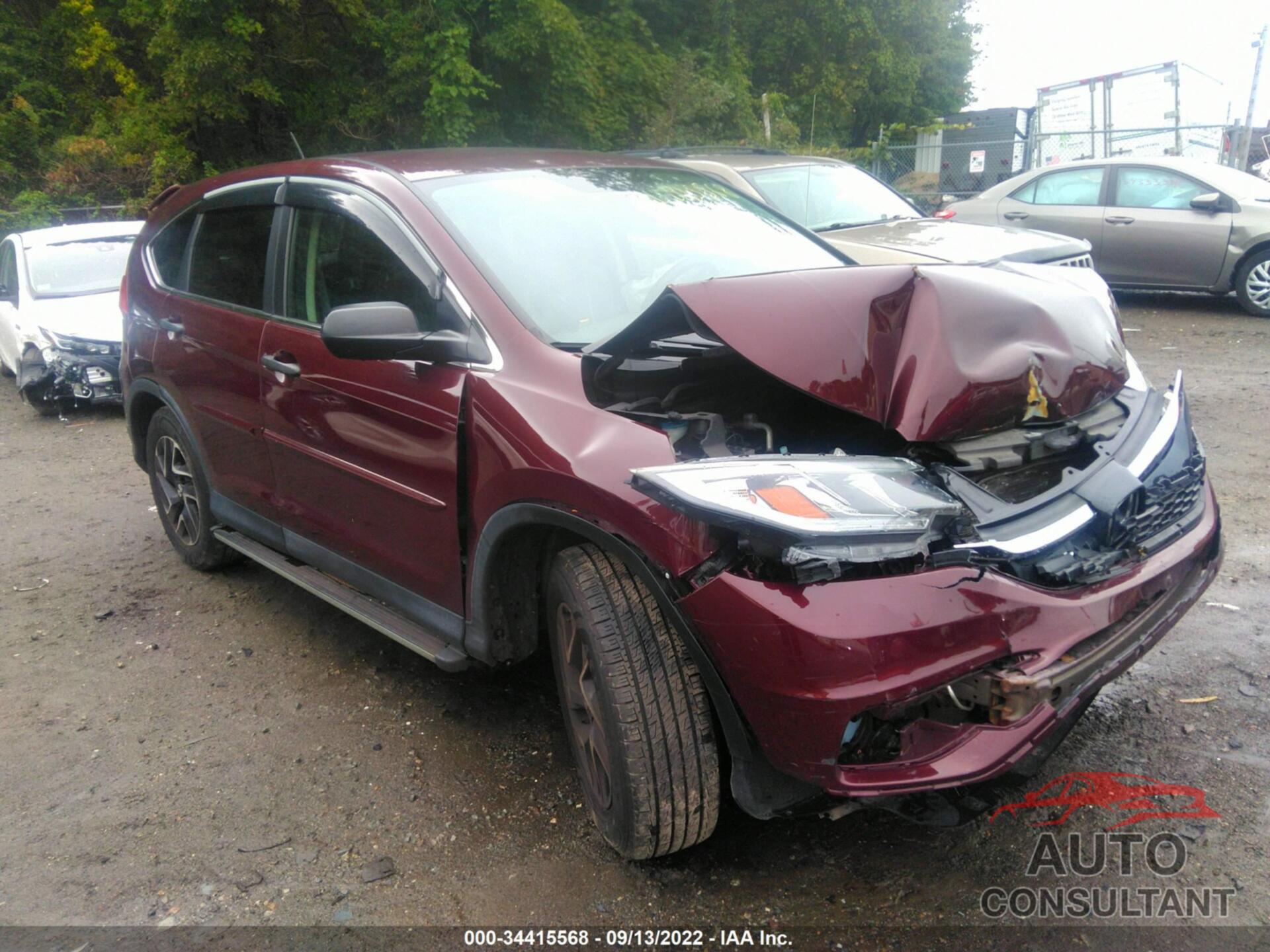HONDA CR-V 2016 - 5J6RM4H40GL094880
