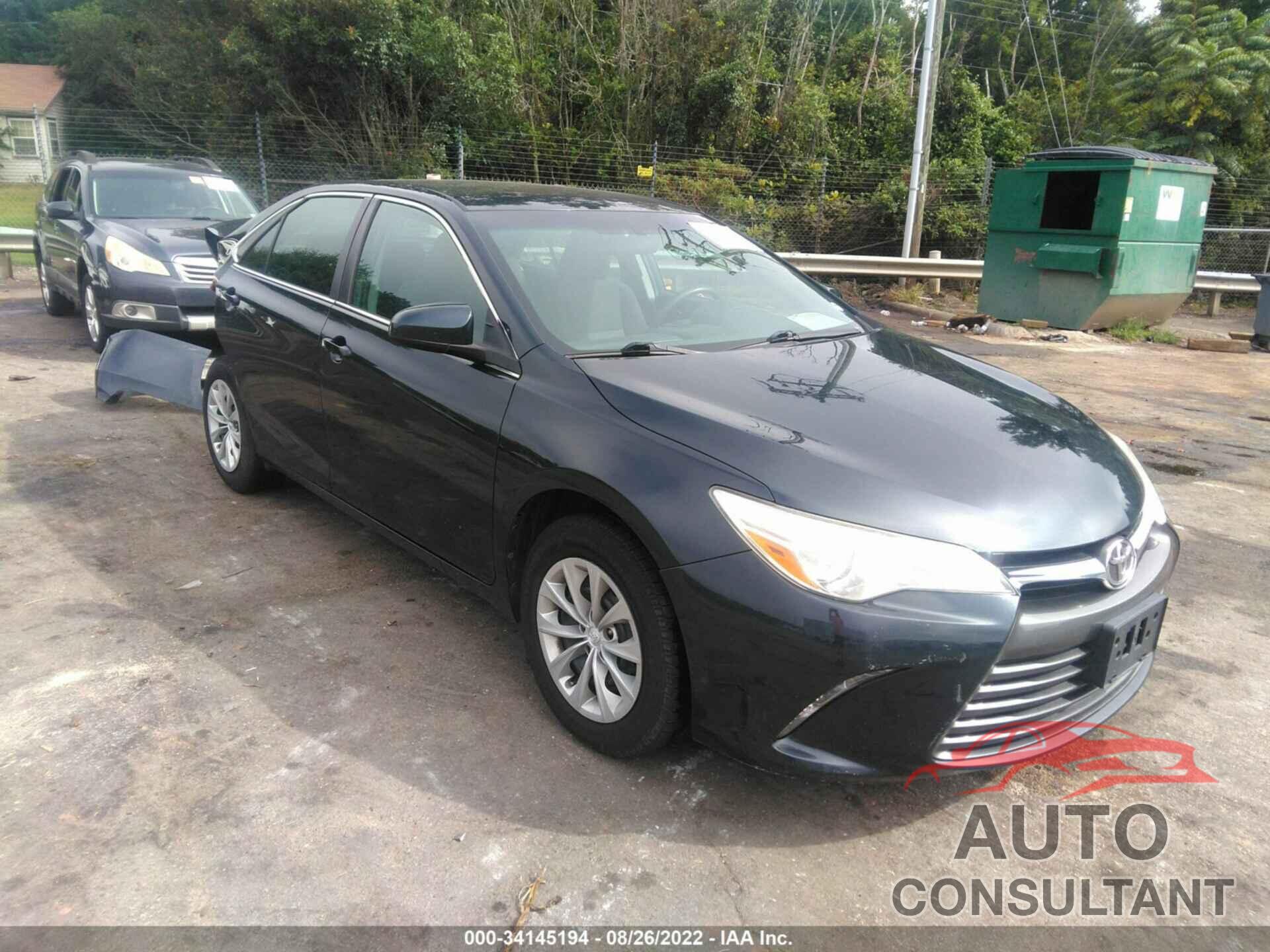 TOYOTA CAMRY 2016 - 4T1BF1FK5GU262486