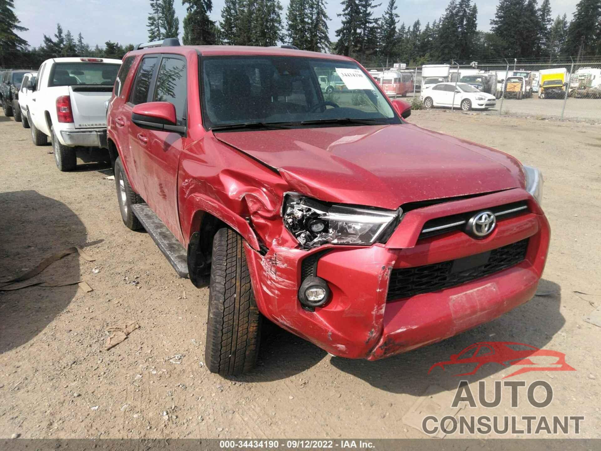 TOYOTA 4RUNNER 2021 - JTEMU5JRXM5931500