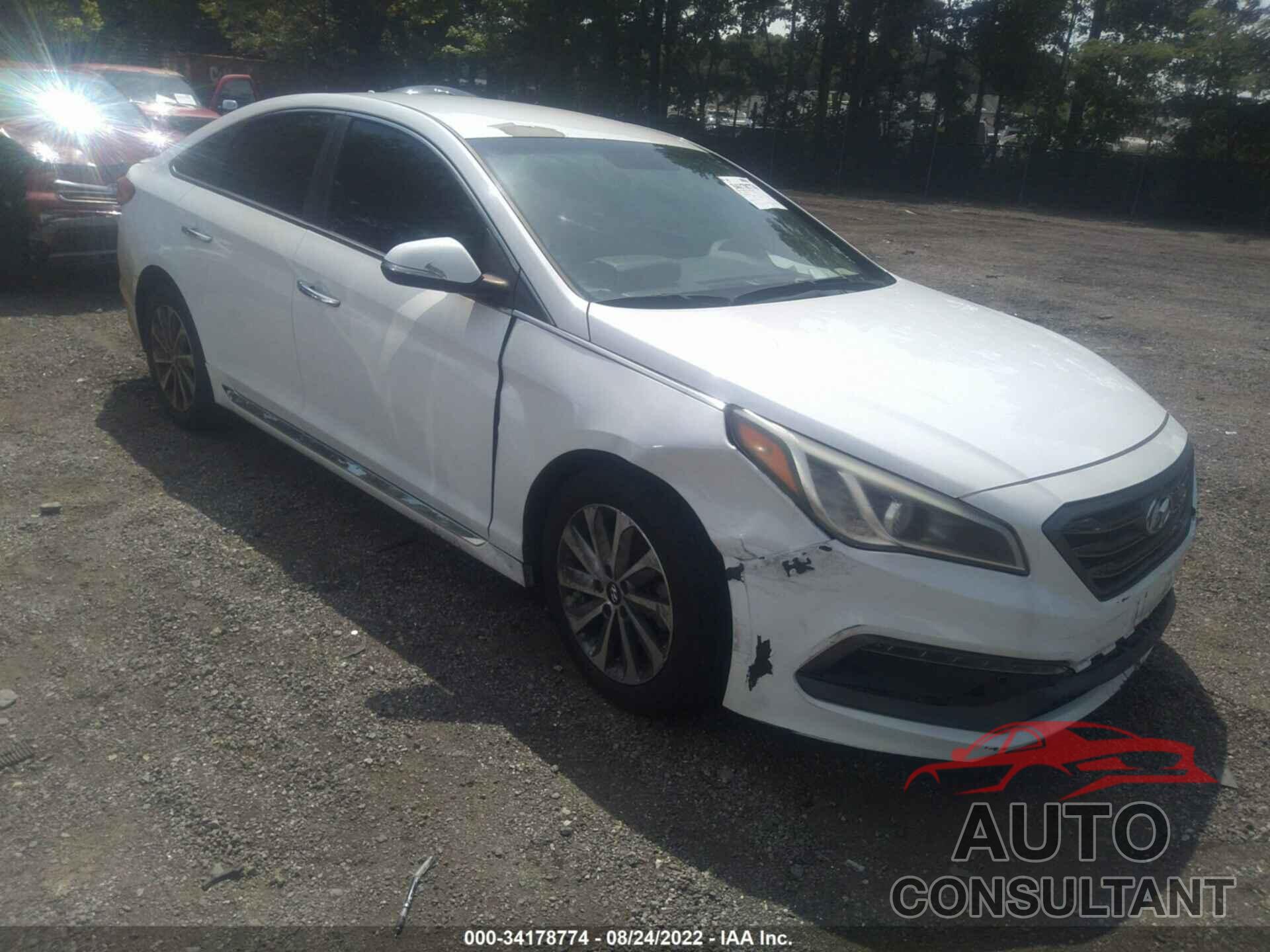 HYUNDAI SONATA 2016 - 5NPE34AFXGH277372