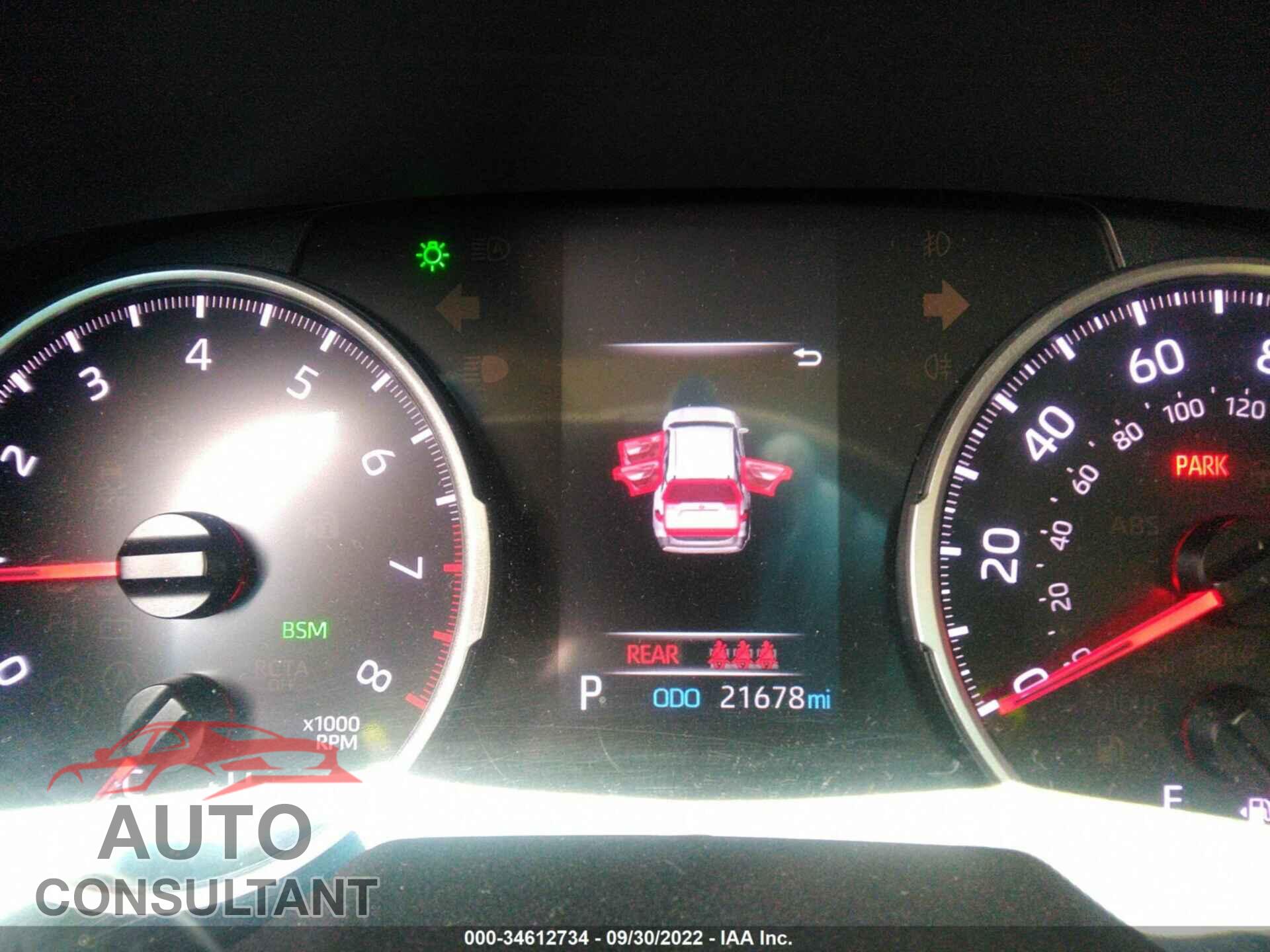 TOYOTA RAV4 2021 - JTMP1RFV1MD073010