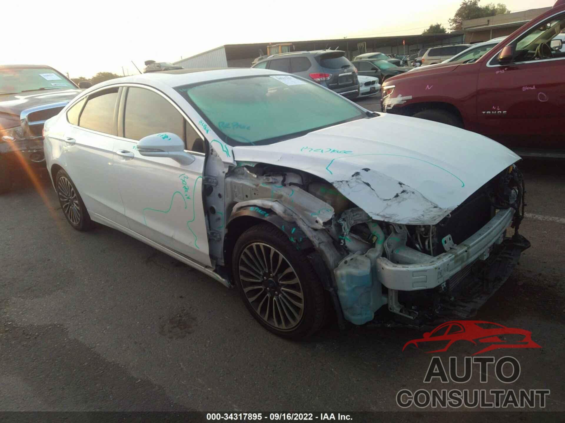 FORD FUSION 2017 - 3FA6P0K95HR124235