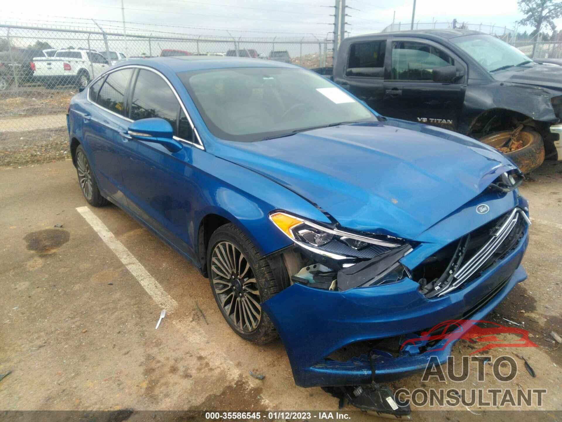 FORD FUSION 2017 - 3FA6P0T91HR188576